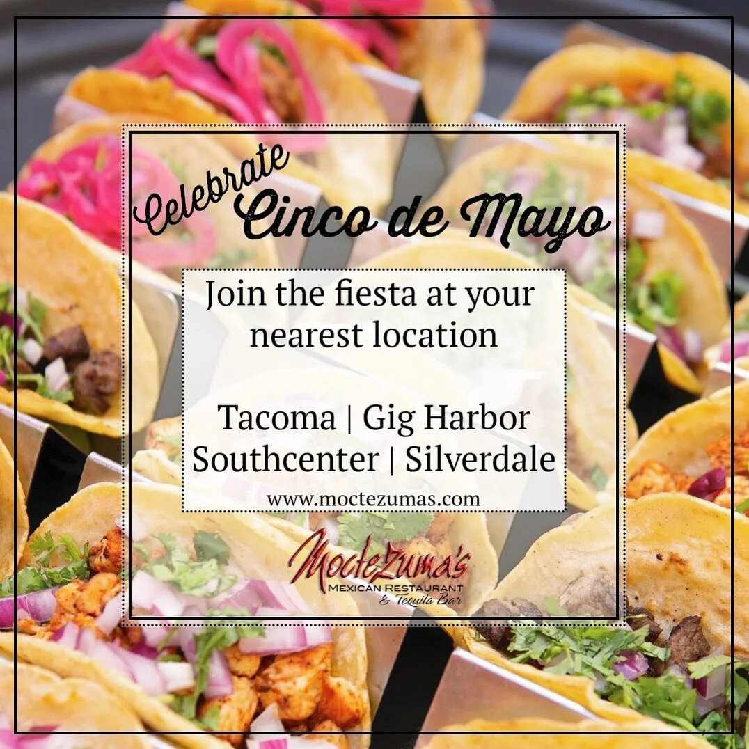 It is Fiesta Friday! Celebrate Cinco de Mayo at your nearest location! We will have $5 Lunazul Pours and $5 Mexican Draft Beer. DJs will be at all locations starting at 4pm. To find your nearest location, visit us online at https://www.Moctezumas.com