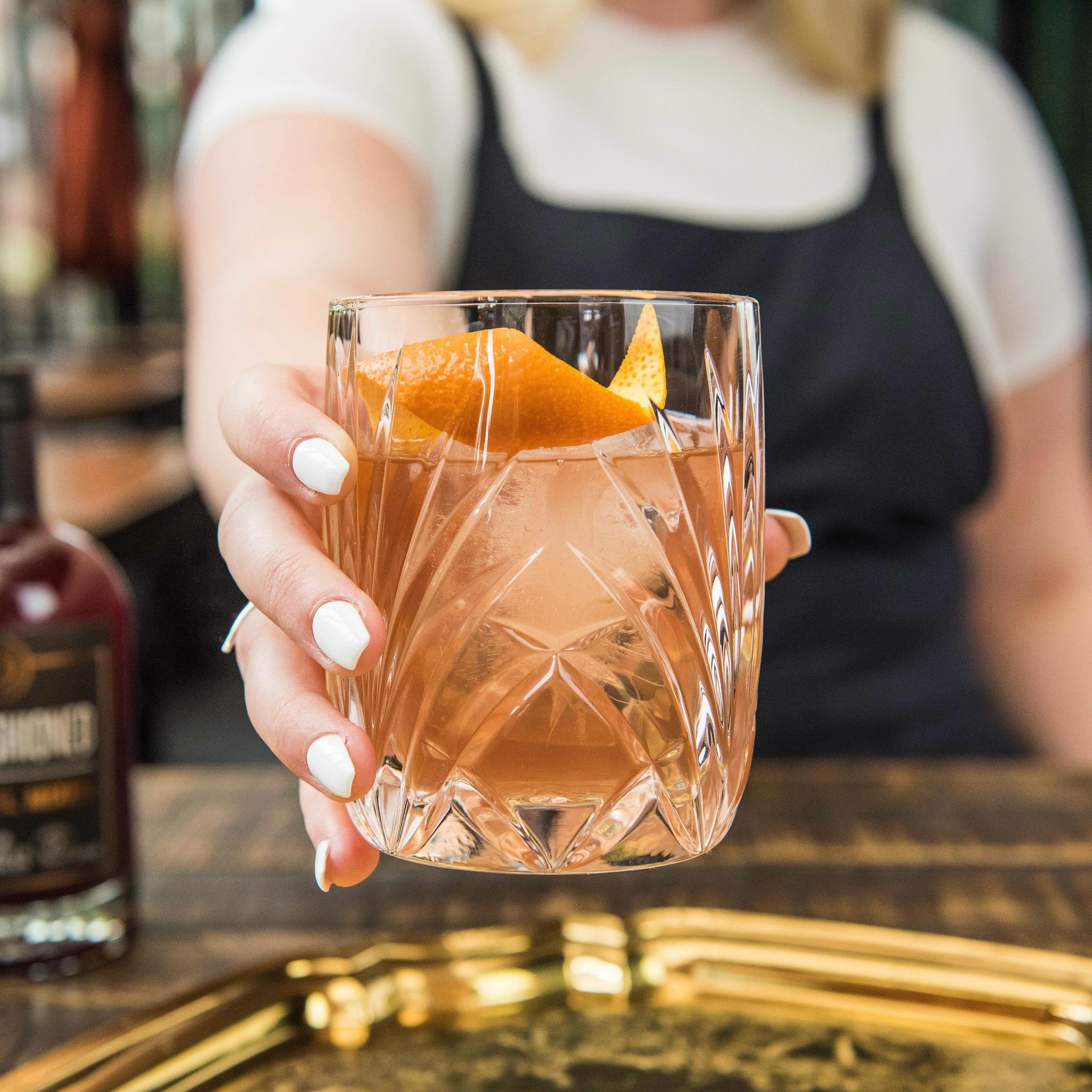 Old-fashioned charm in a glass. The timeless taste and classic vibes of the Anejo Old Fashioned is truly unmatched. To find your nearest location, visit us online at https://www.Moctezumas.com/.