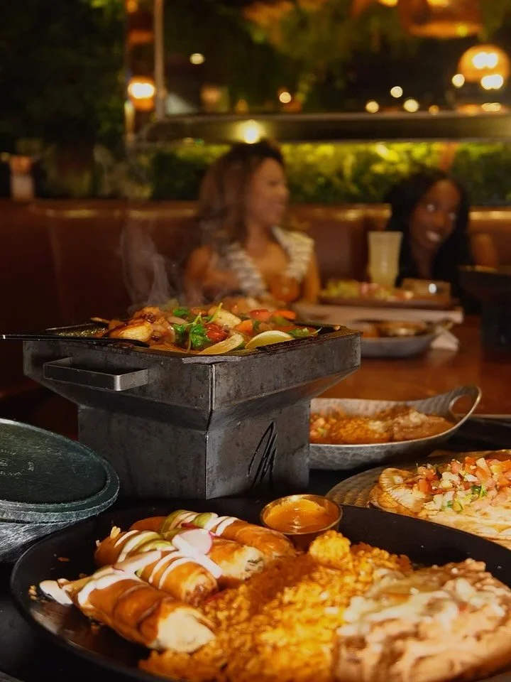 This is how we celebrate Cinco de Mayo at Moctezuma&rsquo;s 🔥

Swipe all the way through&hellip; we saved something special for the end&hellip;

Start with Nachos Chingones &mdash; bold, vibrant, made to share.
Bring the fire with El Molcajete &mdas