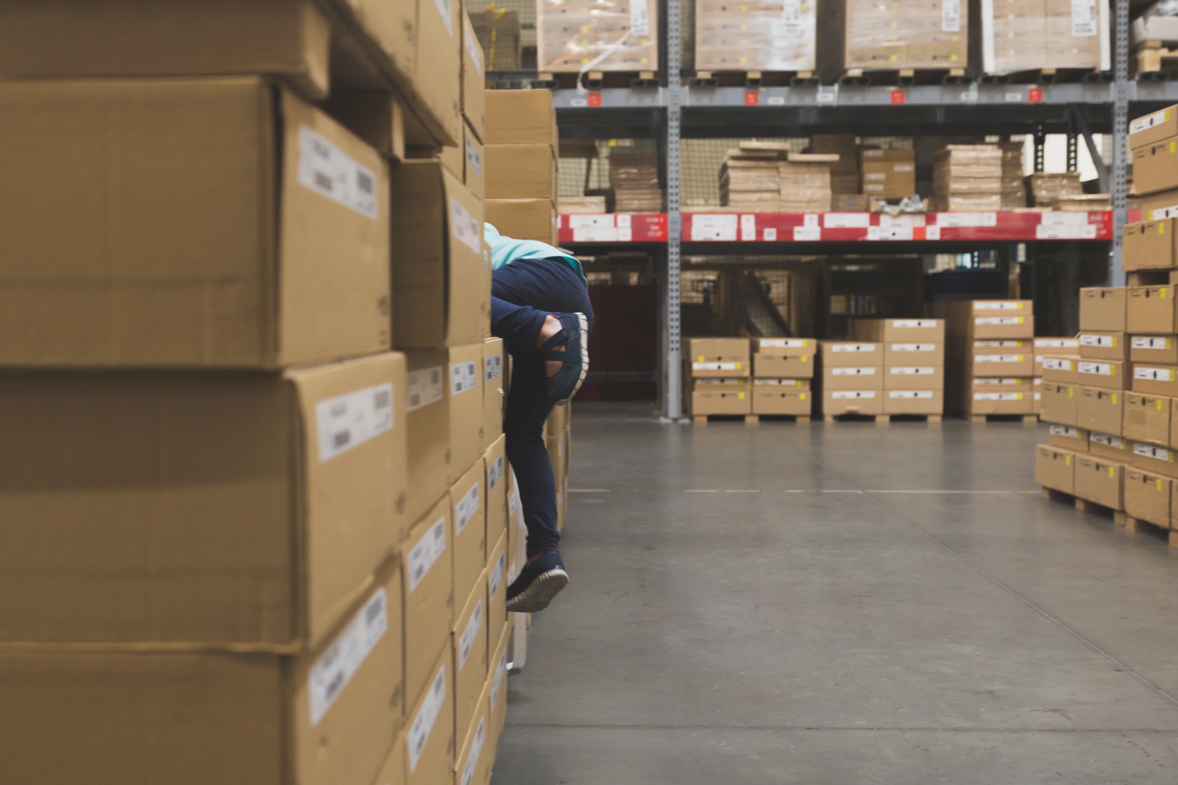 I took lots of "artsy" photos of the aisles and displays at IKEA, but they didn't tell a story, unlike this one. This could be titled, "Every Preschooler at IKEA. Ever."