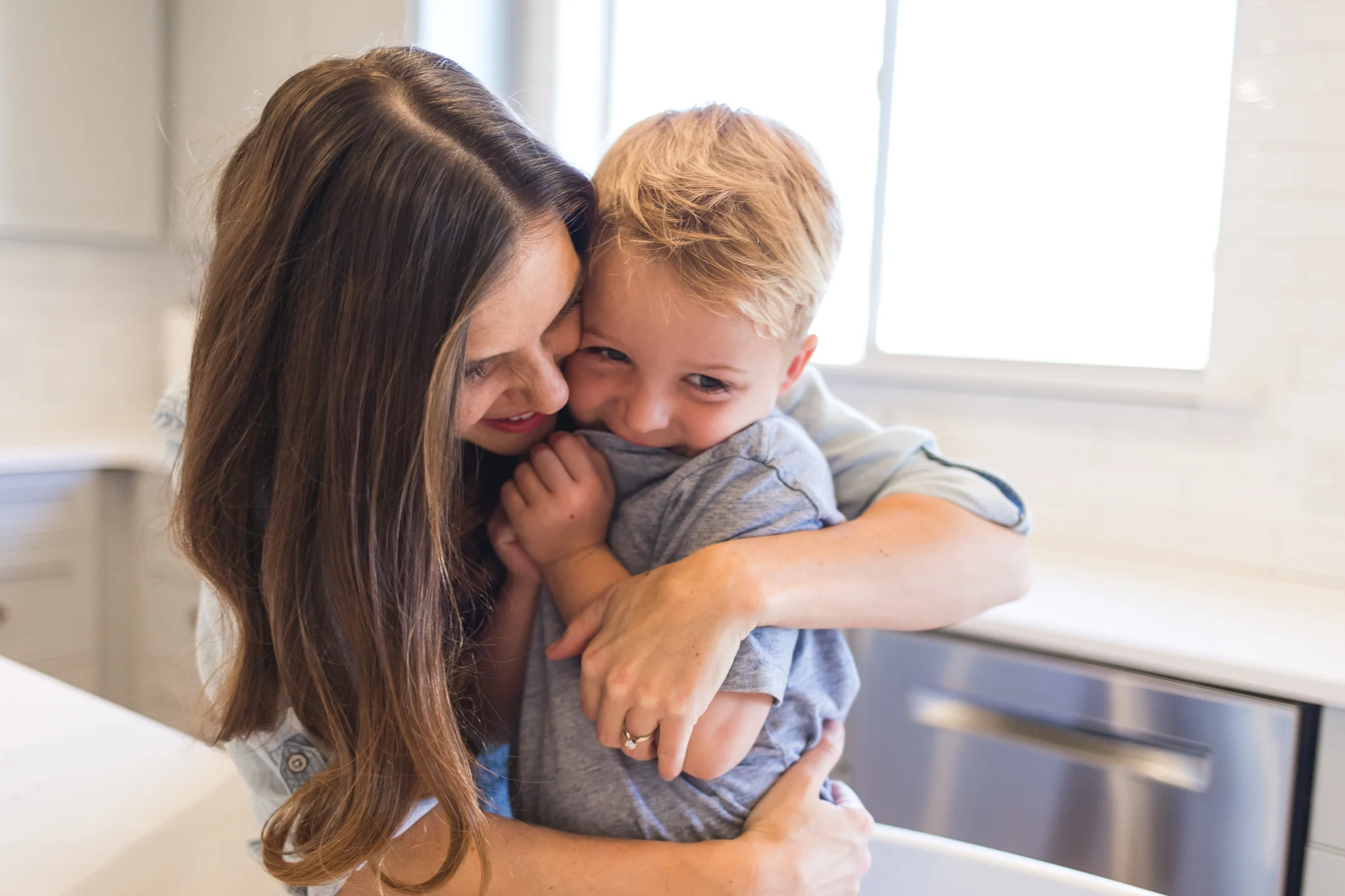 In-home infant and lifestyle session {Utah family and infant photographer}