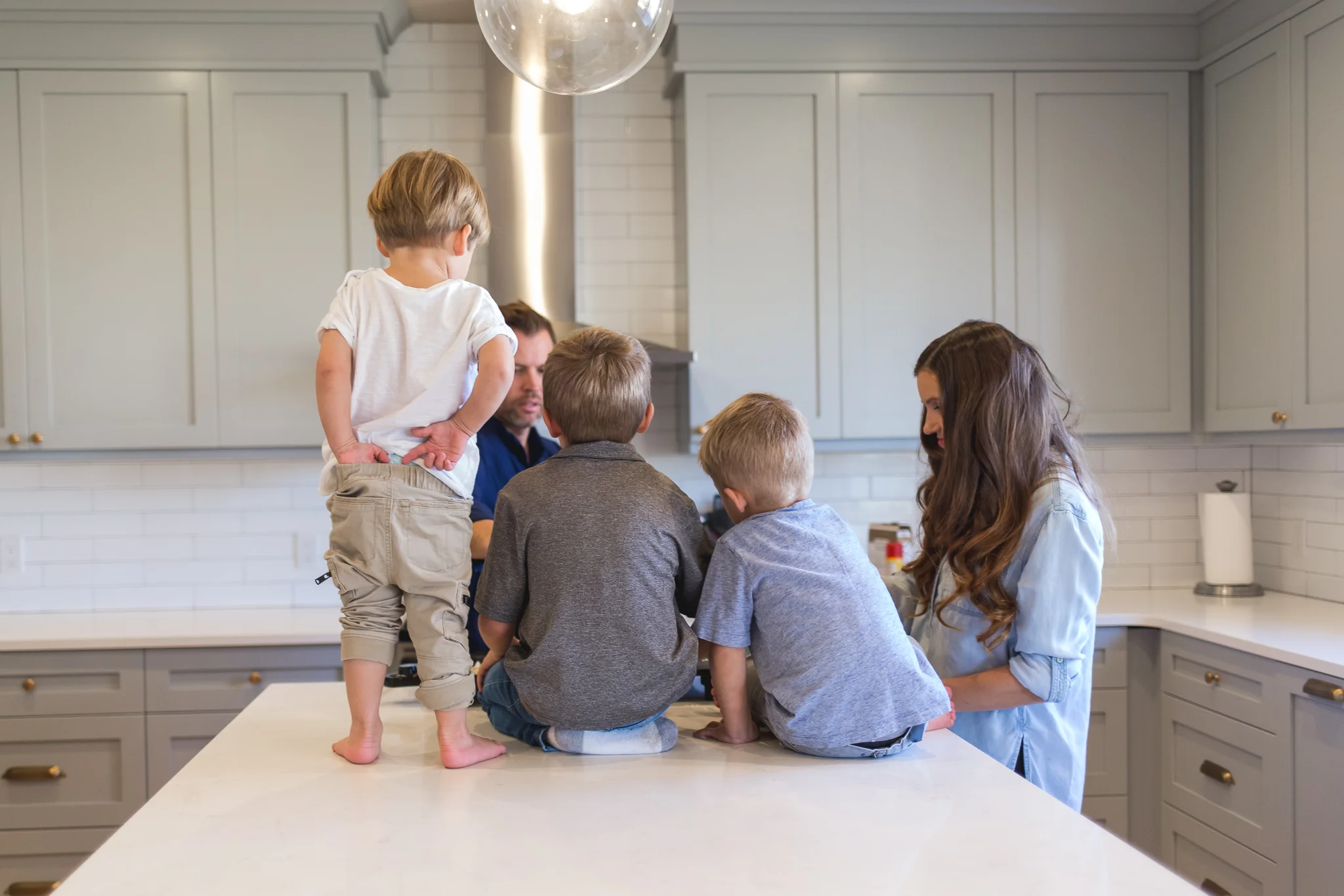 In-home infant and lifestyle session {Utah family and infant photographer}