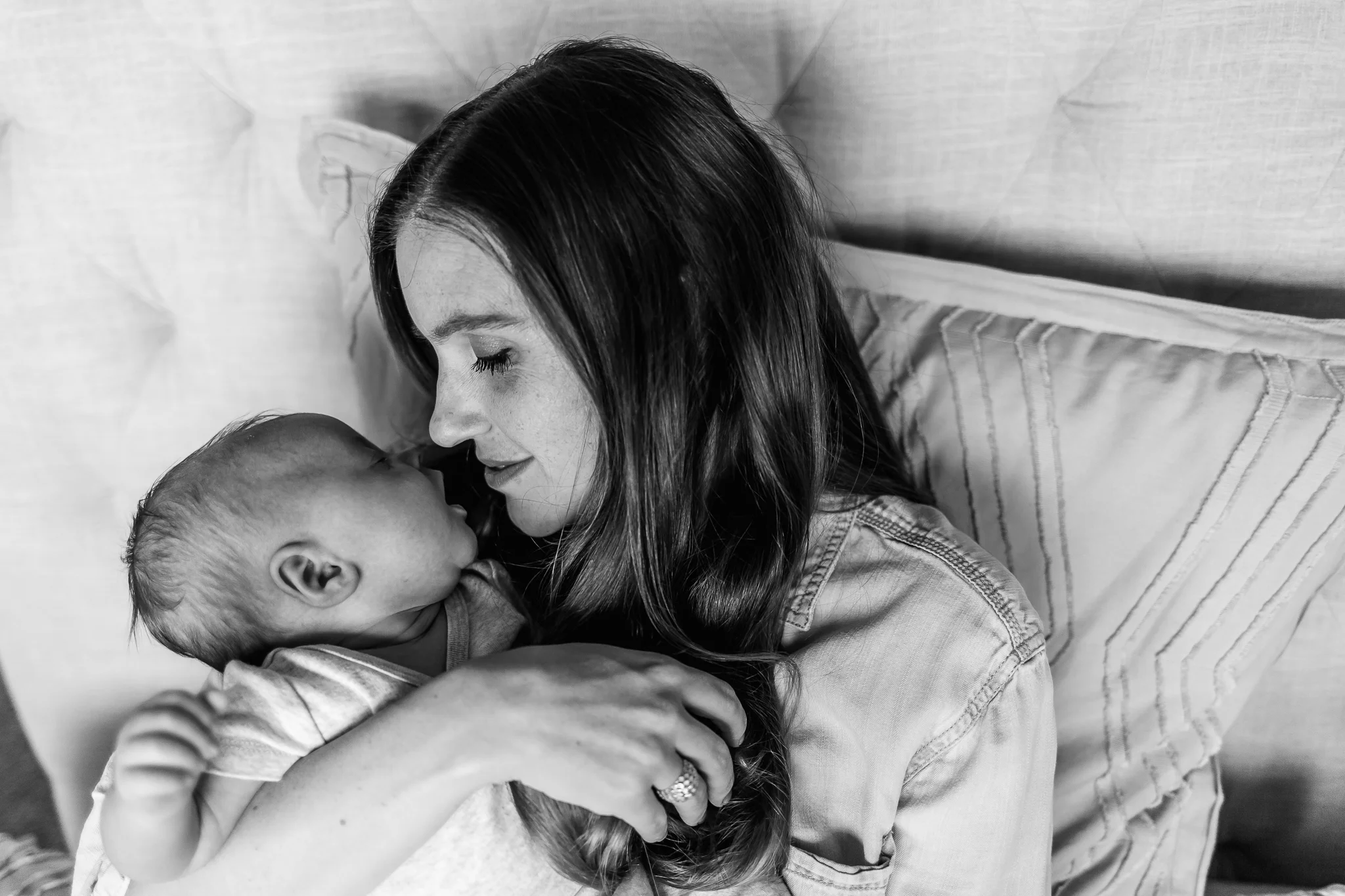Bringing home baby photos {Highland UT family photographer}
