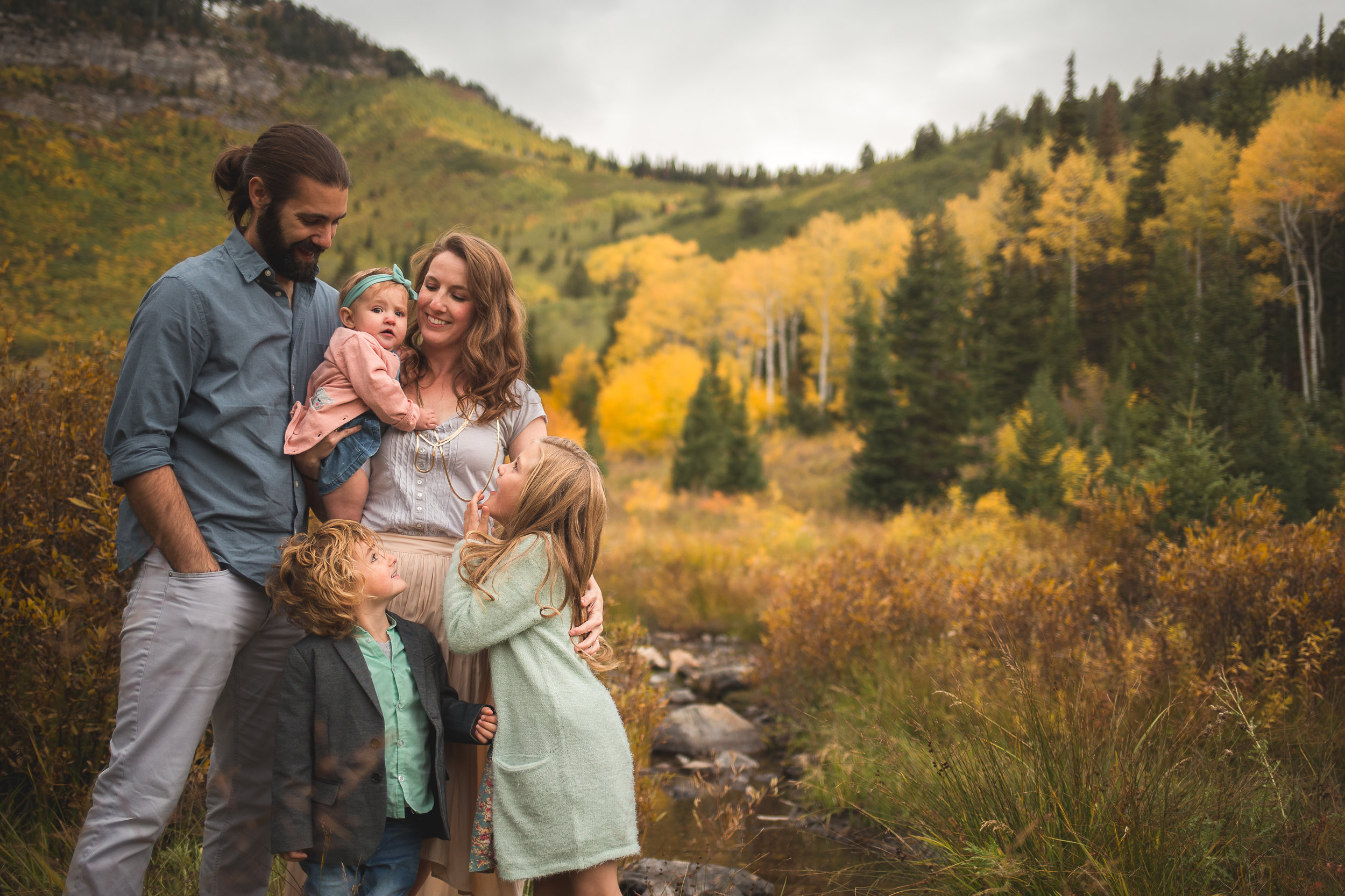 Mountain lifestyle portraits ~ American Fork canyon {Utah family photographer}