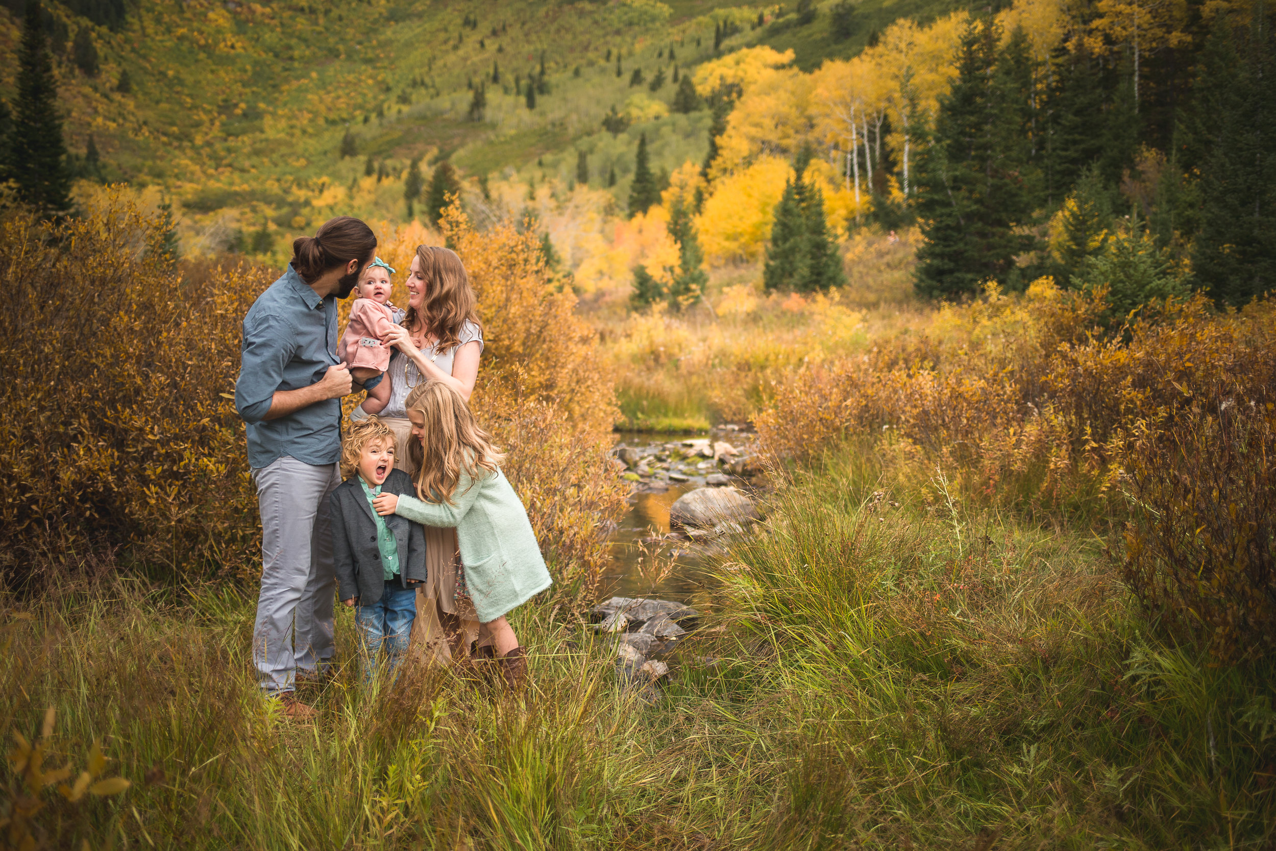 Mountain lifestyle portraits ~ American Fork canyon {Utah family photographer}