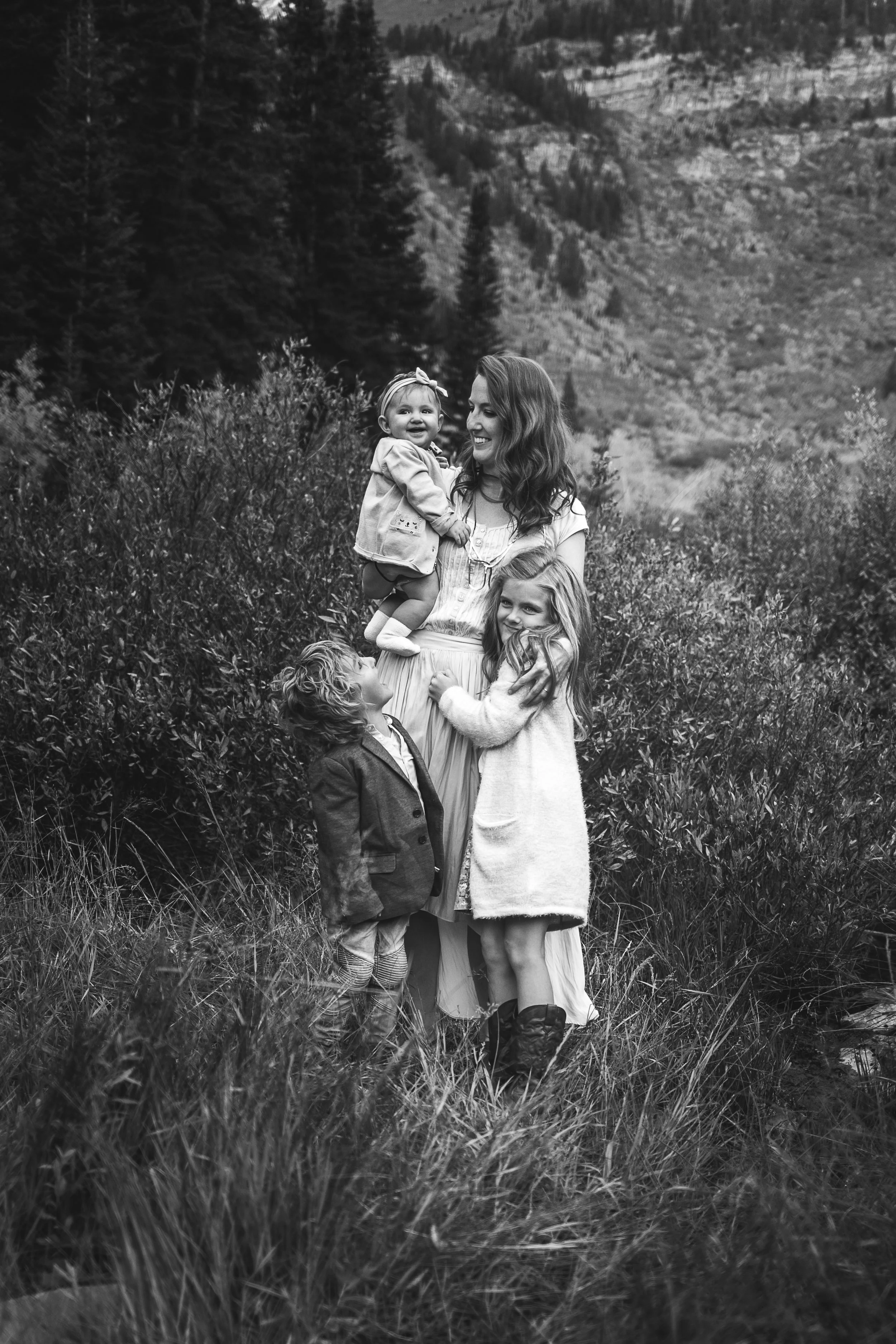 Mountain lifestyle portraits ~ American Fork canyon {Utah family photographer}