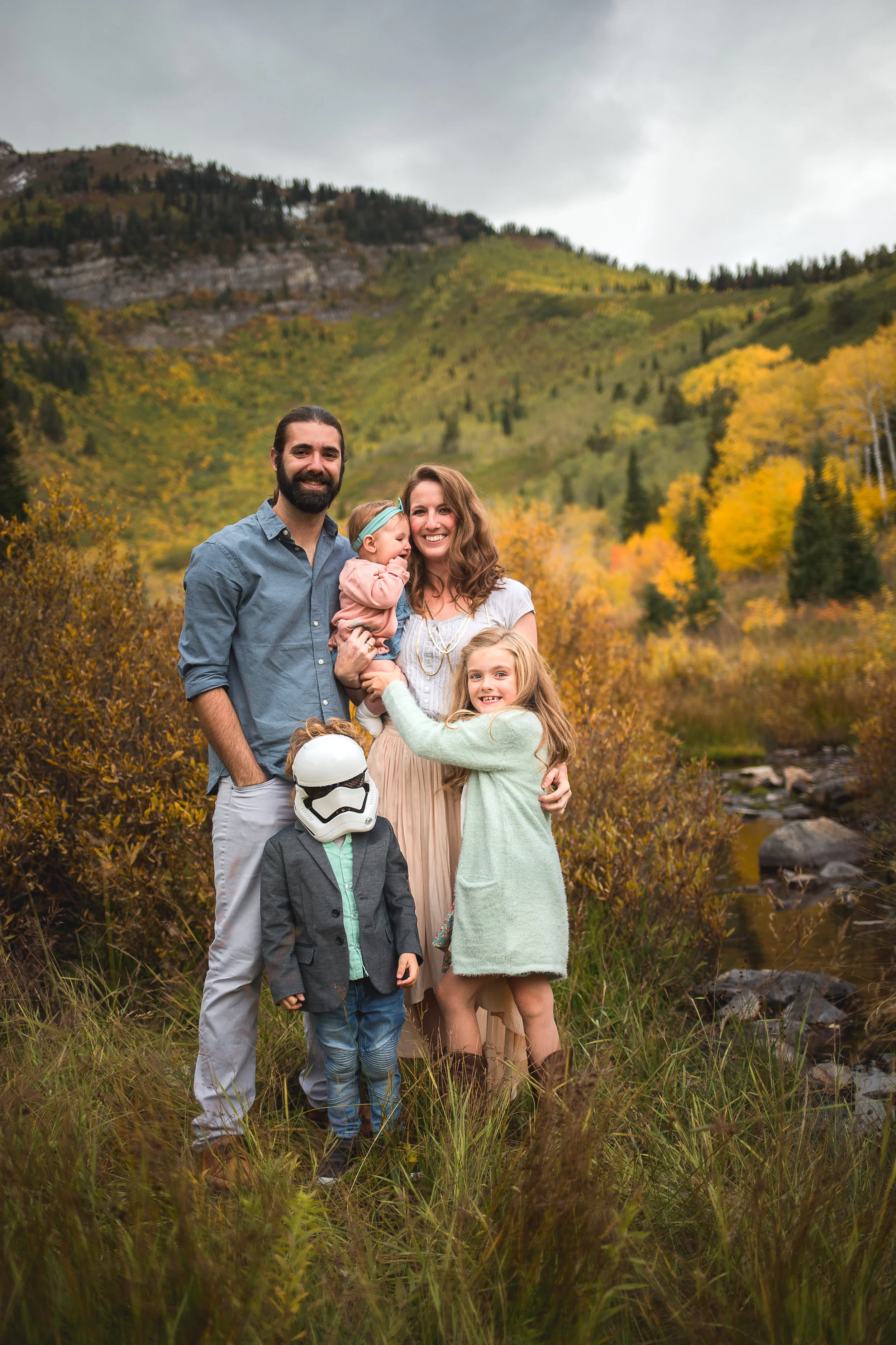 Mountain lifestyle portraits ~ American Fork canyon {Utah family photographer}