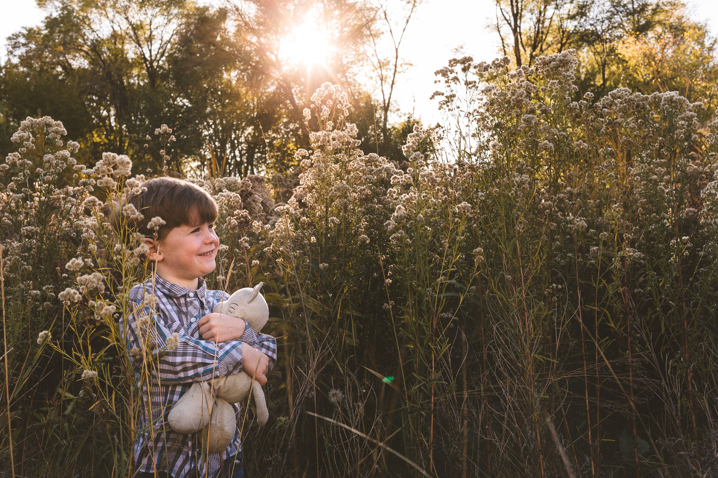 Fall golden hour session ~ big brother {Utah County family lifestyle photographer}