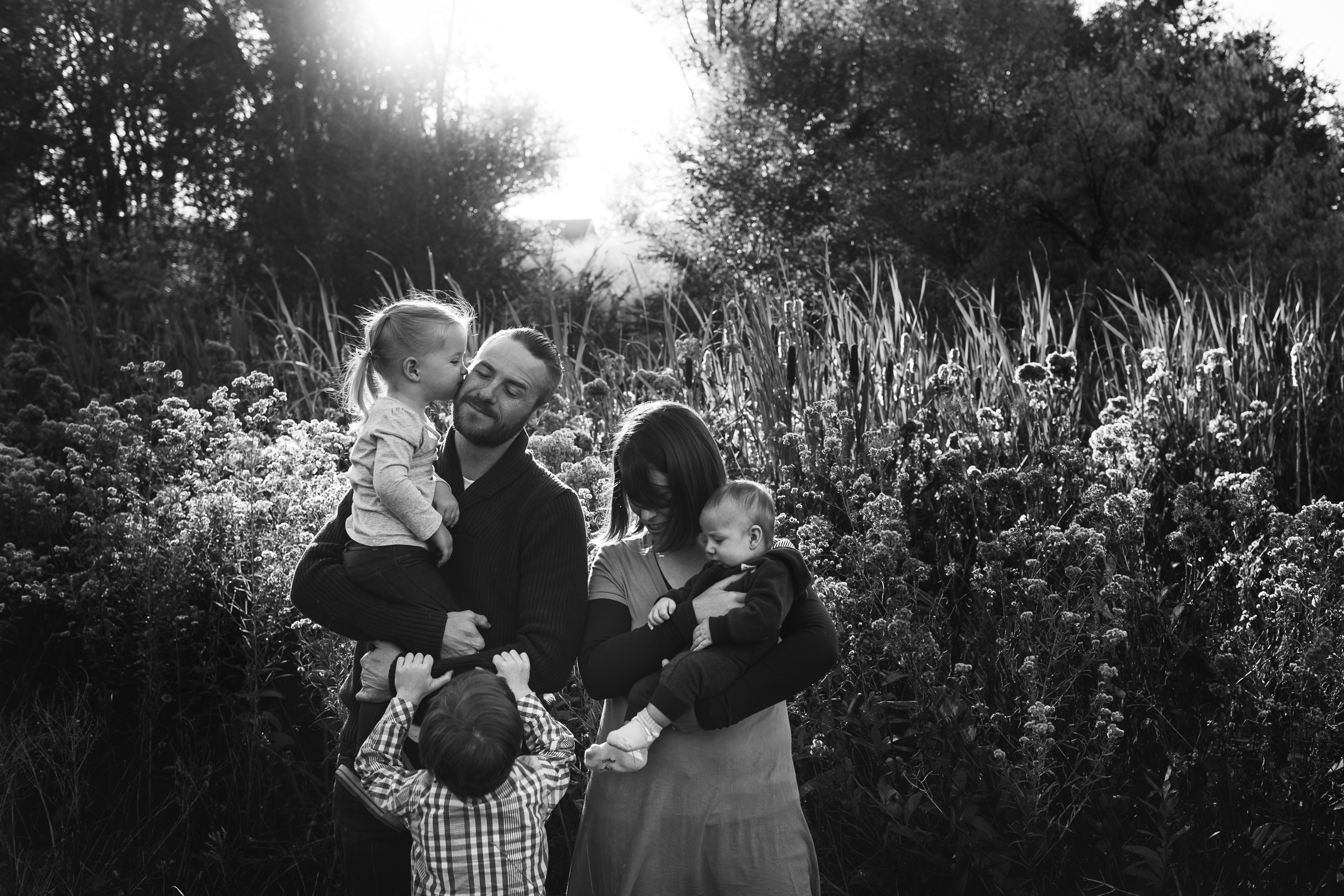 Fall golden hour session ~ big brother, little sister, baby {Utah County family lifestyle photographer}