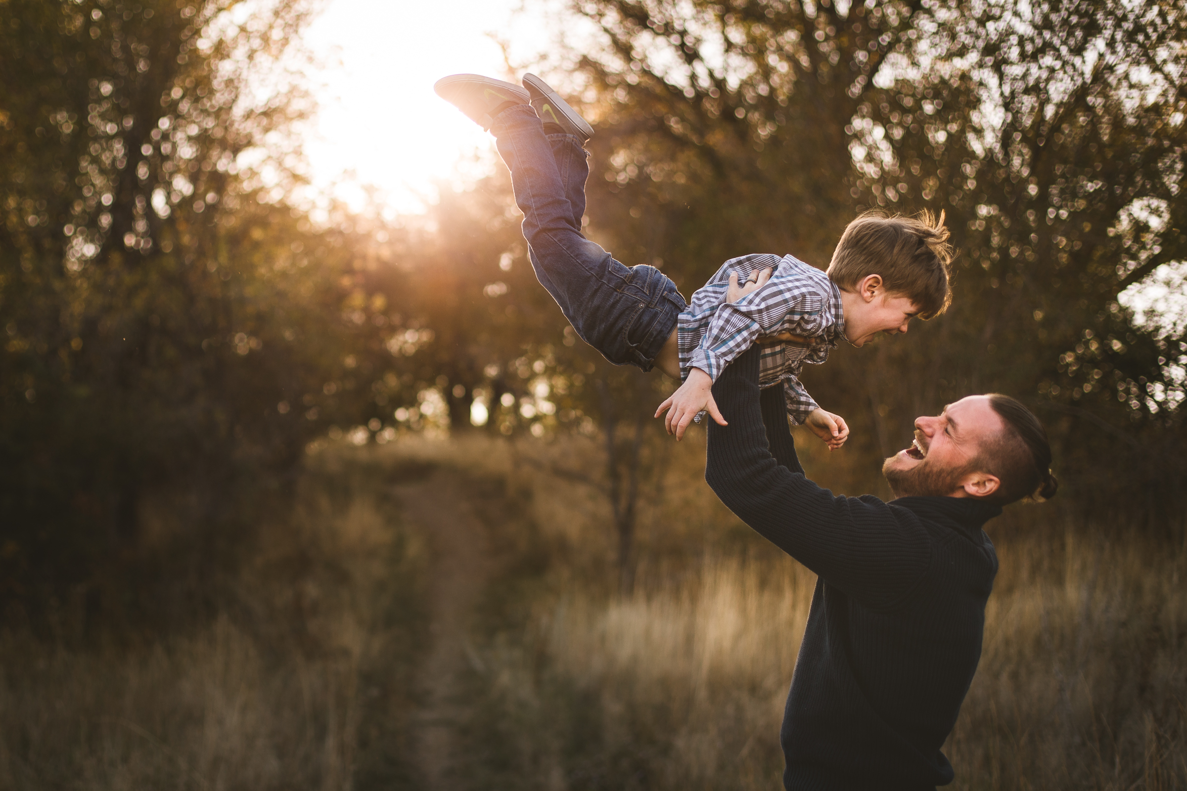 Fall golden hour sunset ~ family, brother, sister, baby {Utah County Photographer}