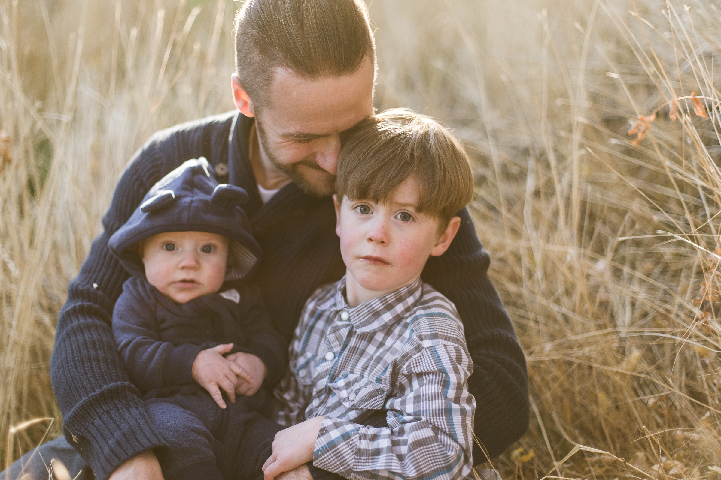 Family sunset lifestyle session ~ family, brother, sister, baby {Provo, American Fork Photographer}