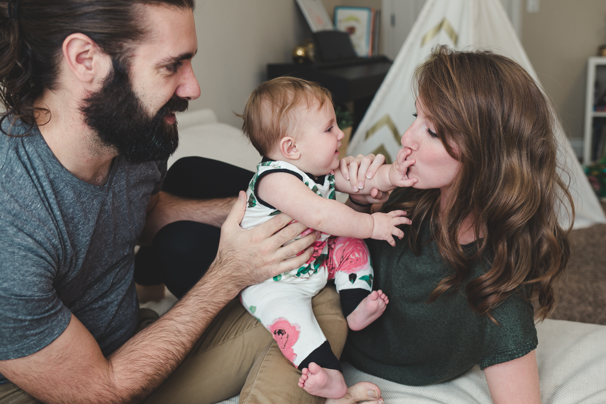 In-home lifestyle family session {American Fork UT lifestyle photographer}