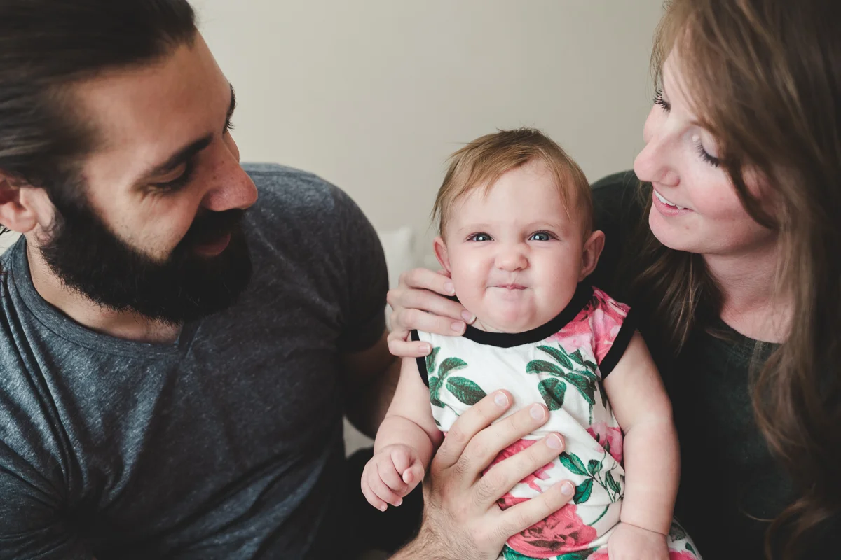In-home lifestyle family session {American Fork UT lifestyle photographer}