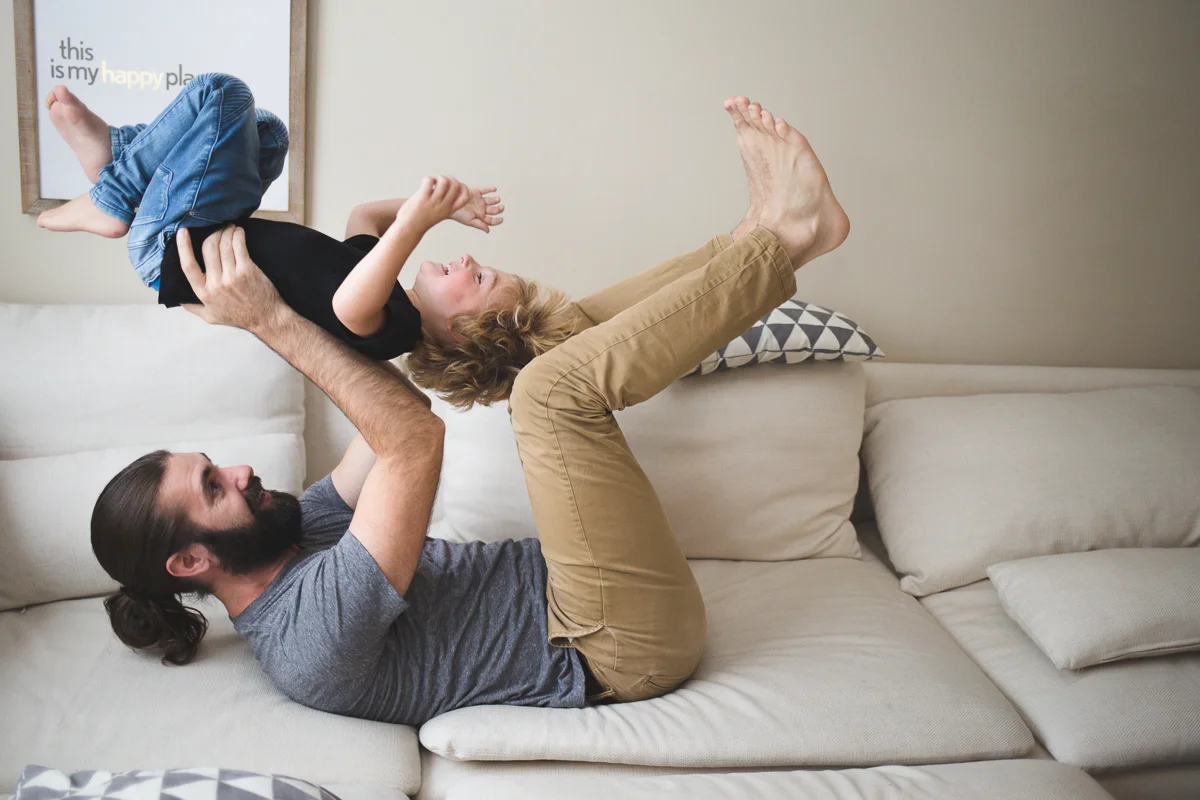 In-home lifestyle family session {American Fork UT lifestyle photographer}