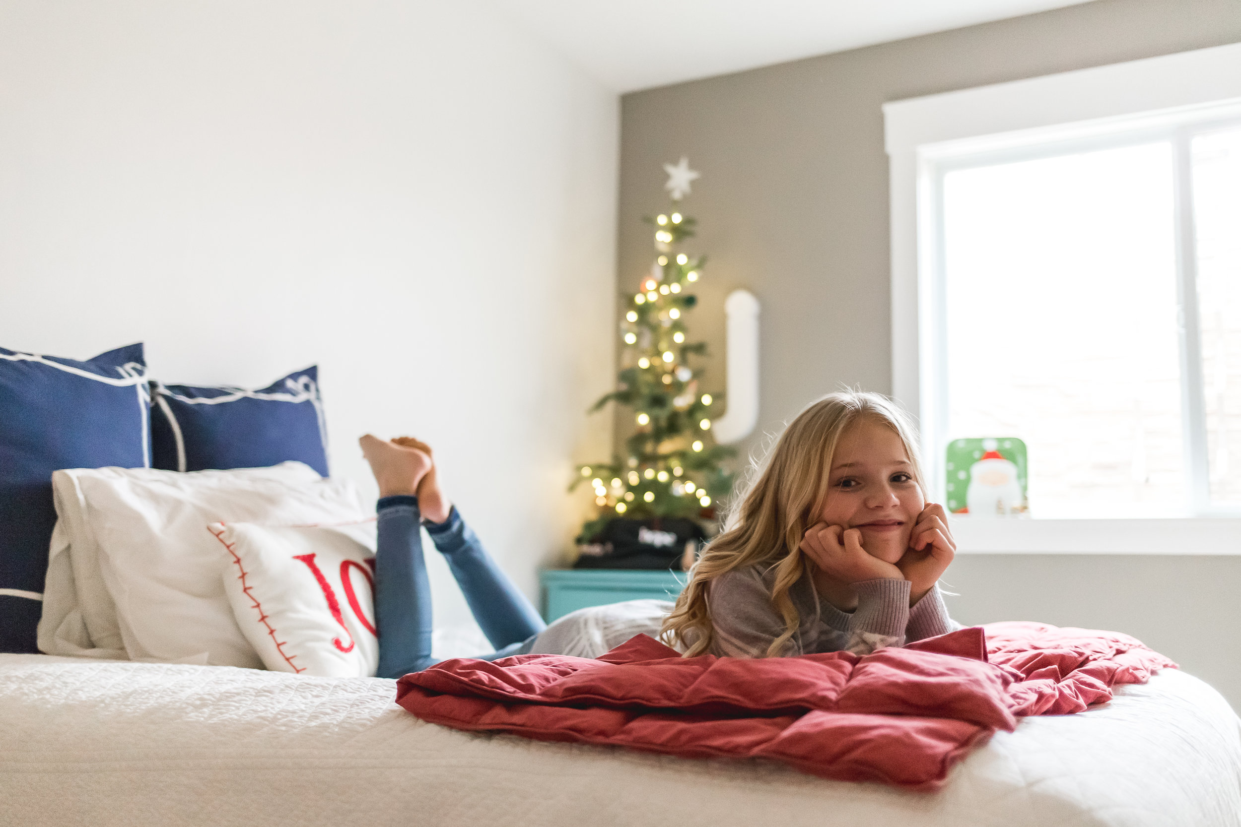 In-home family Christmas  session {Salt Lake City to Provo lifestyle photographer}