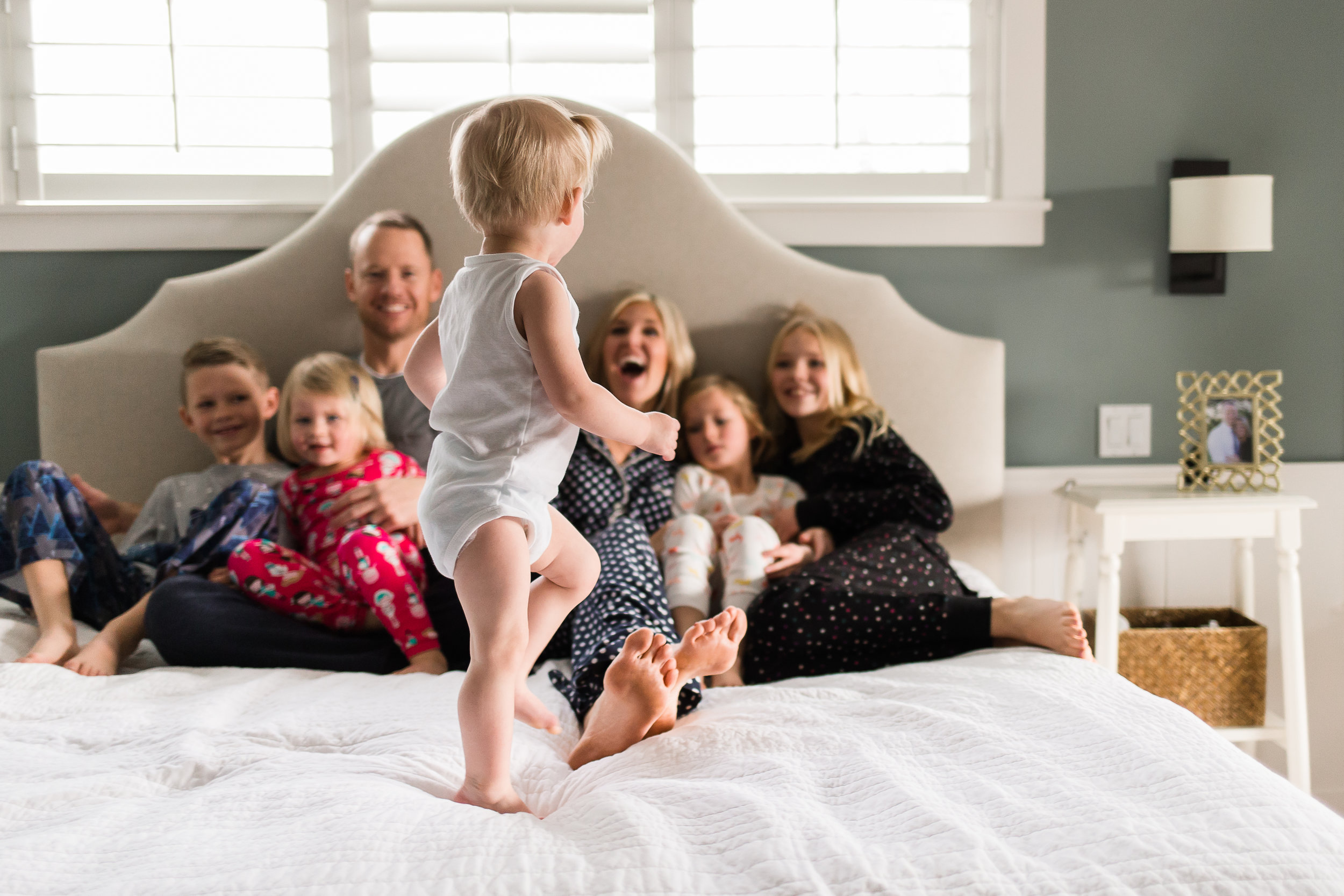 In-home family Christmas  session {Salt Lake City to Provo lifestyle photographer}