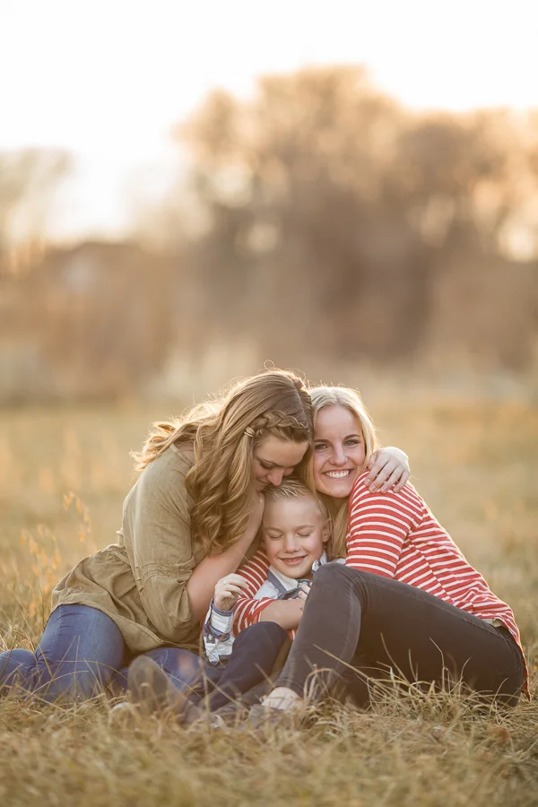 Sibling family sunset session {Utah lifestyle photographer}