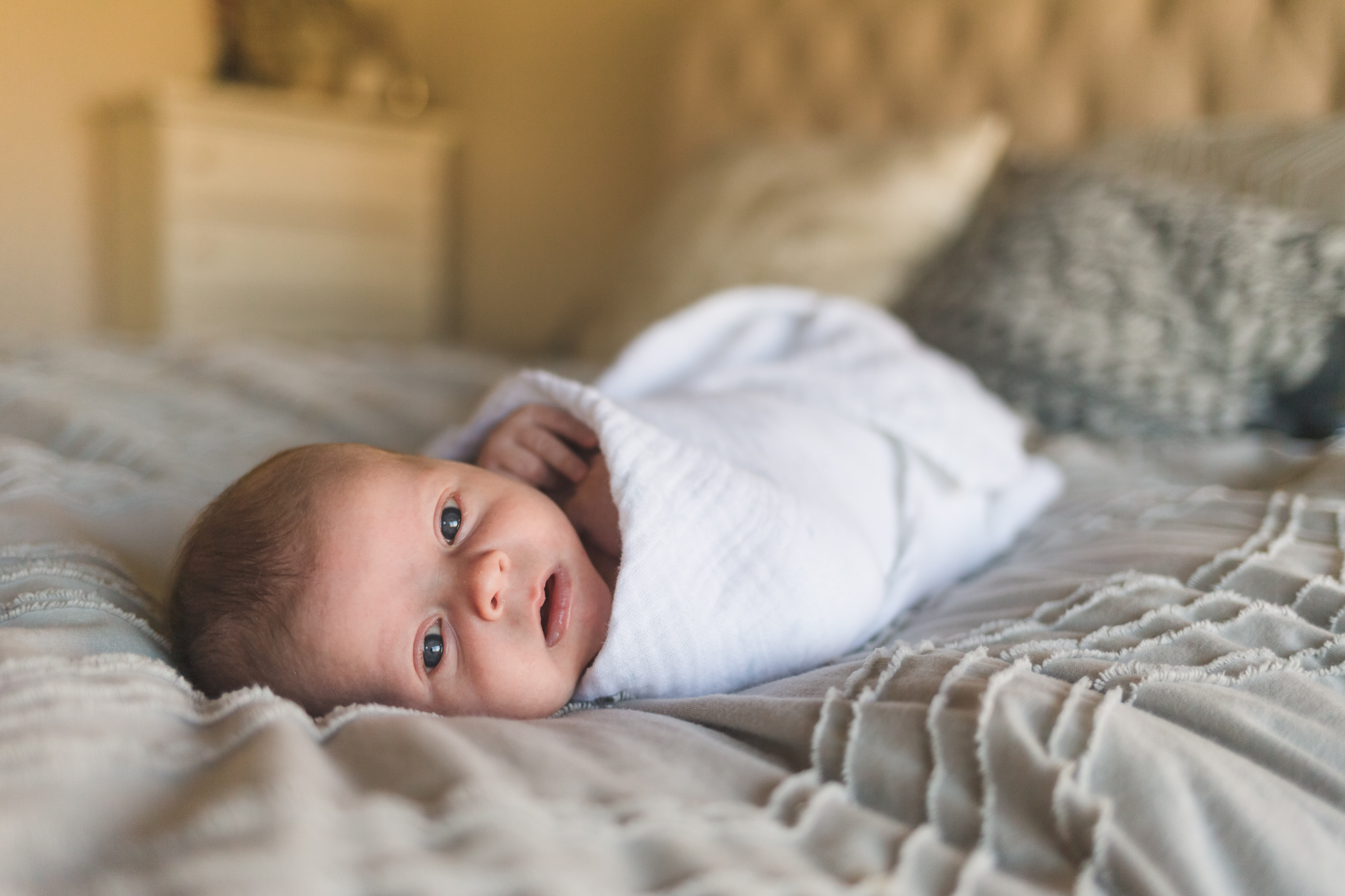 In-home infant session {Utah lifestyle baby photographer}