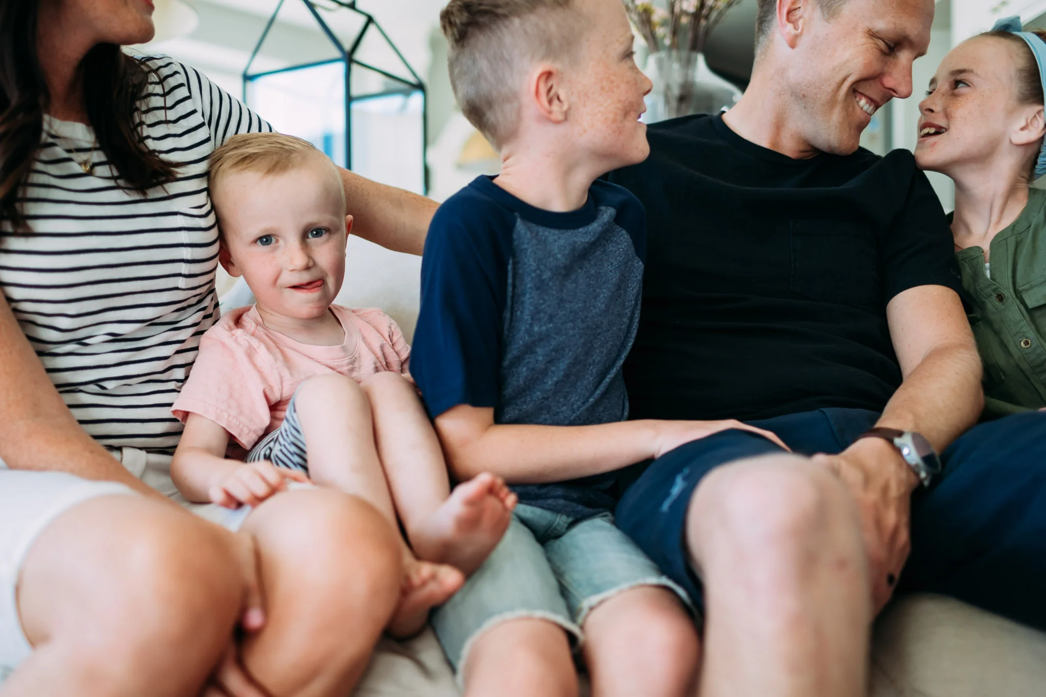 In-home lifestyle session | Mountain home {Utah family photographer}