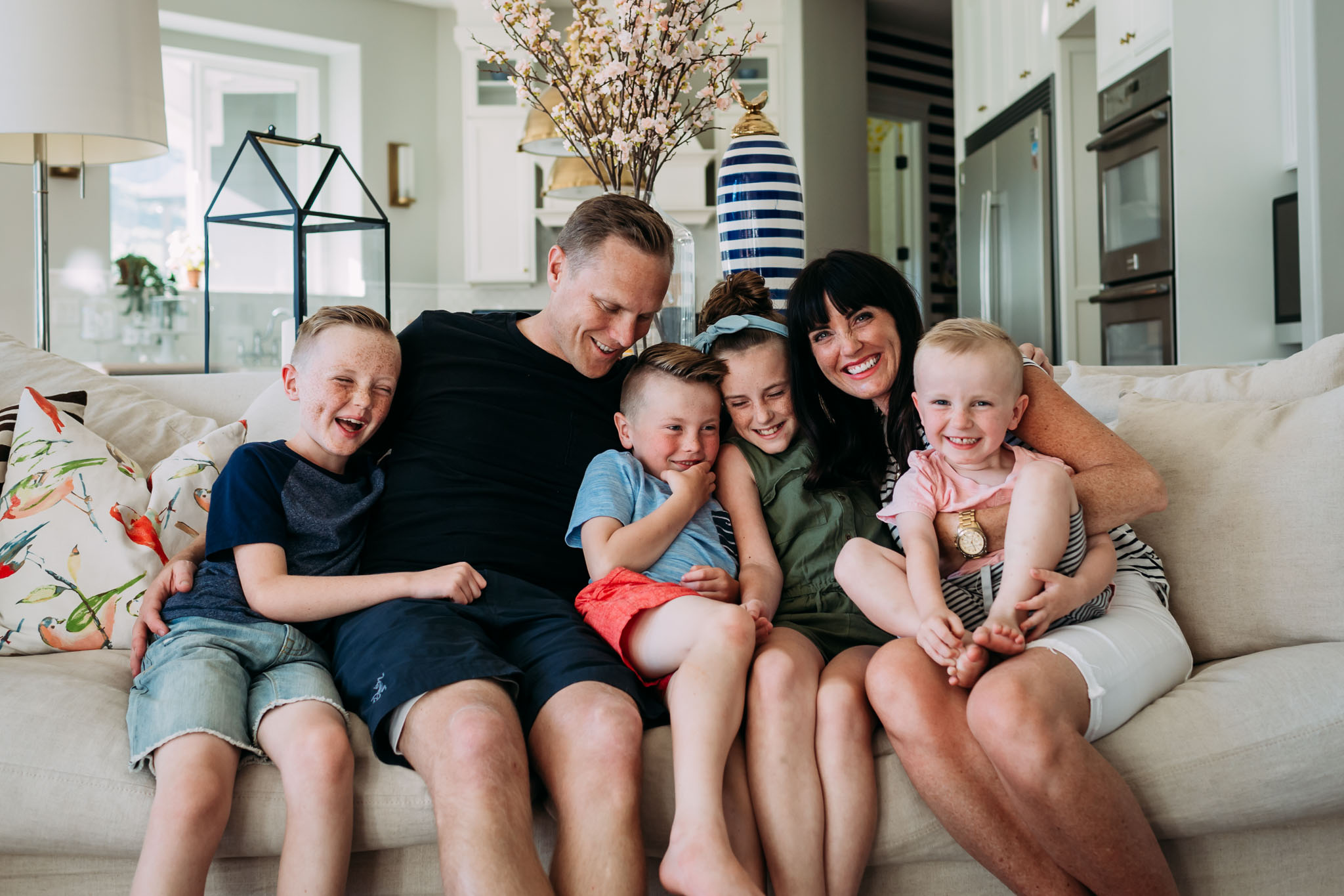 In-home lifestyle session | Mountain home {Utah family photographer}