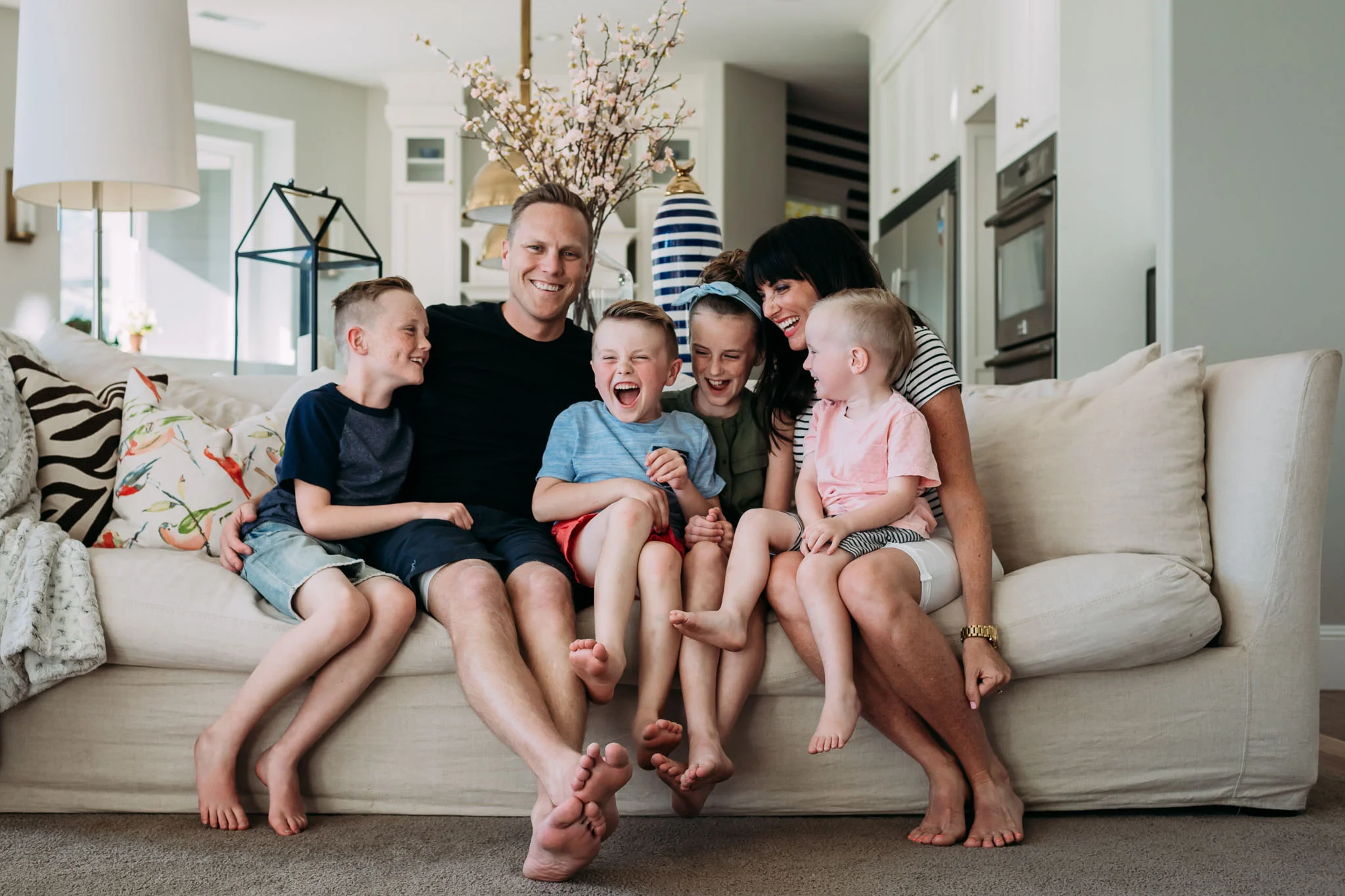 In-home lifestyle session | Mountain home {Utah family photographer}