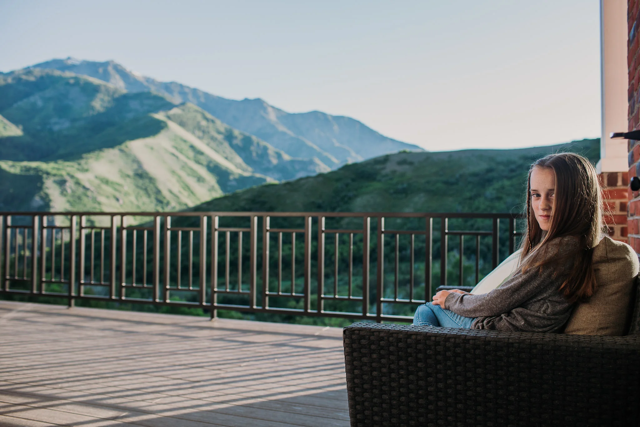 In-home family session | Mountain Green home {Utah lifestyle photographer}
