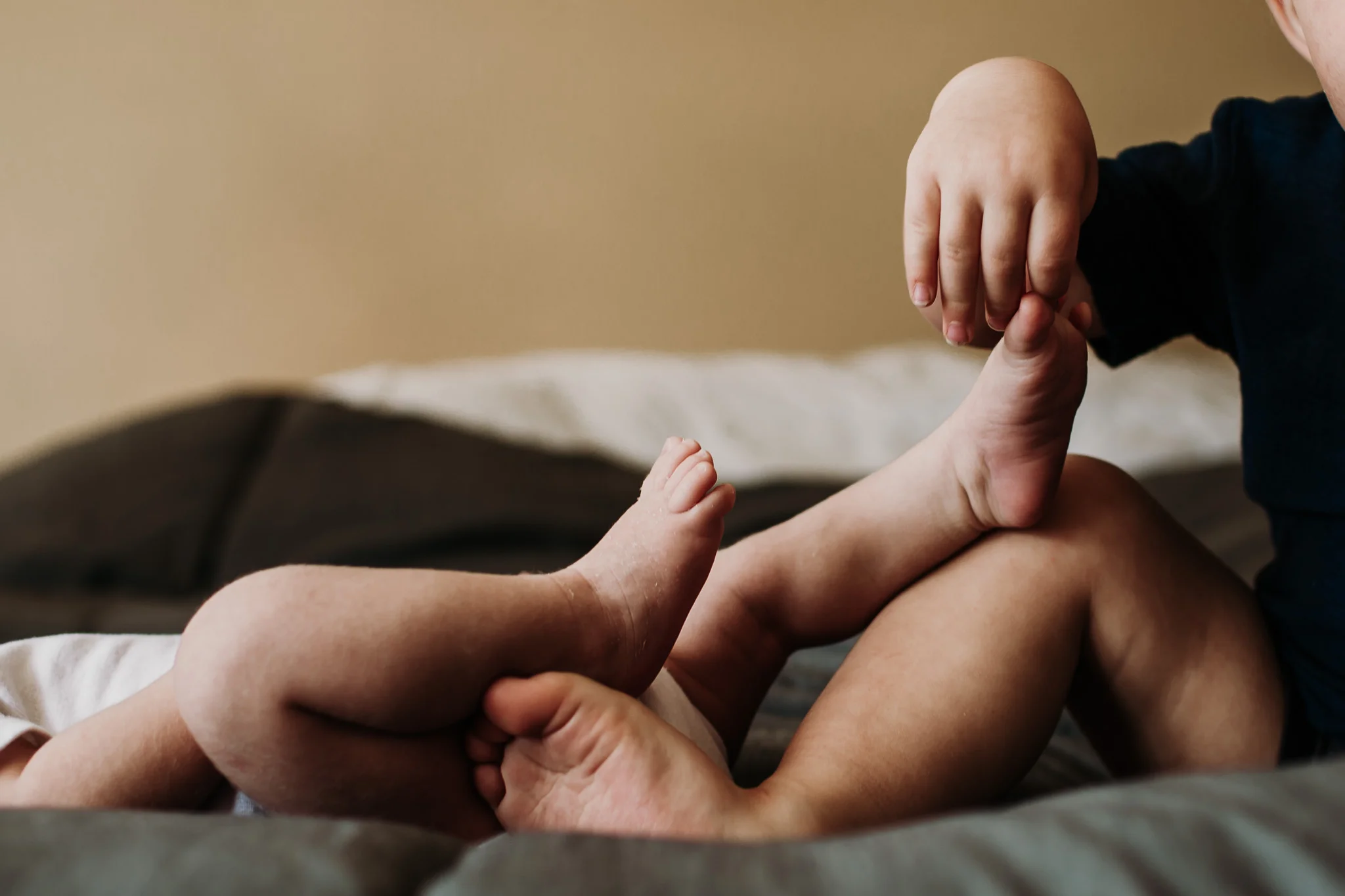 In-home baby session ~ newborn family session {Utah County family photographer}