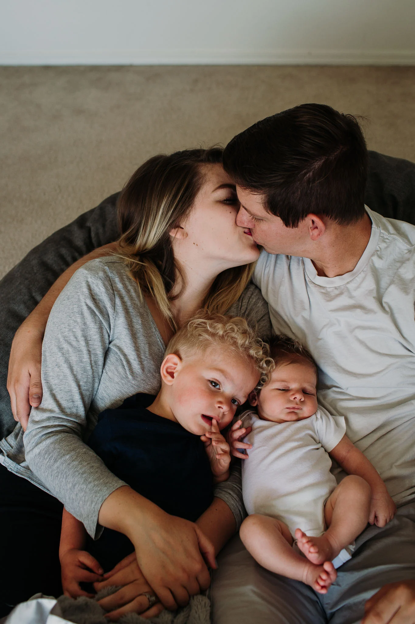 In-home baby session ~ newborn family session {Utah lifestyle photographer}