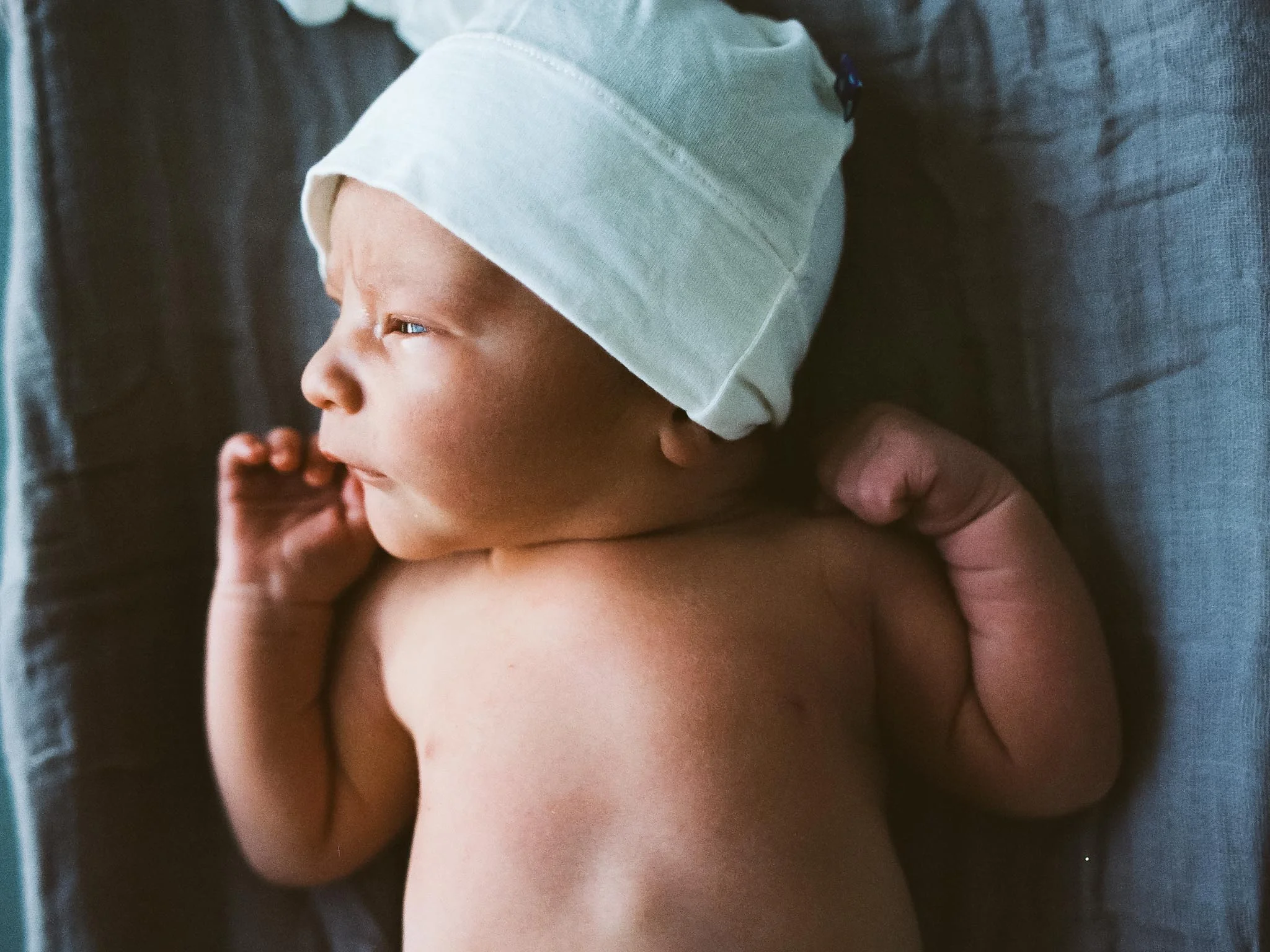 Hours-old Newborn Session with Big Brothers {Farmington UT} | Utah Baby Photographer