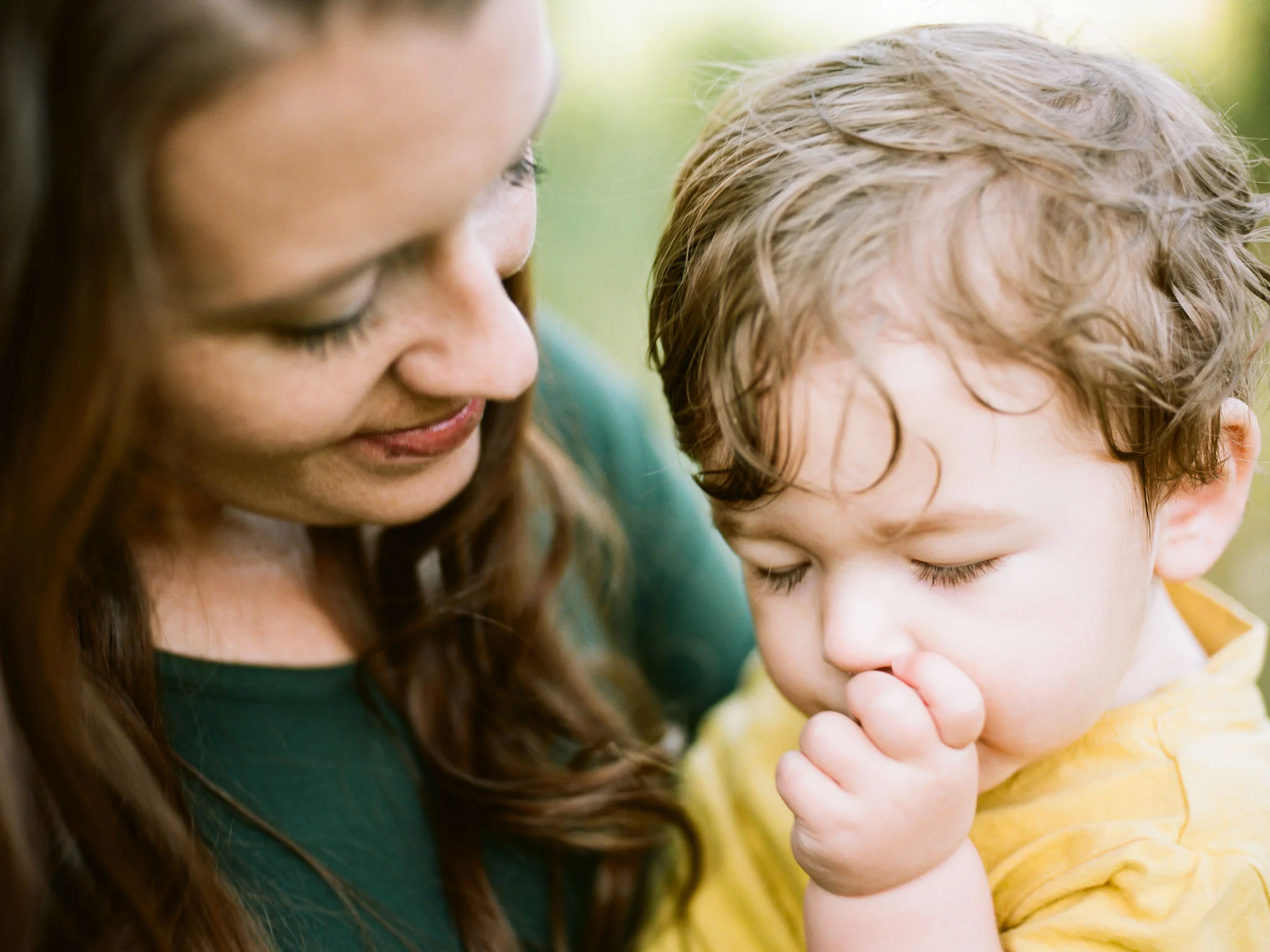Mom and Toddler {Suncrest Mountaintop Sunrise Session} | Utah County Photographer