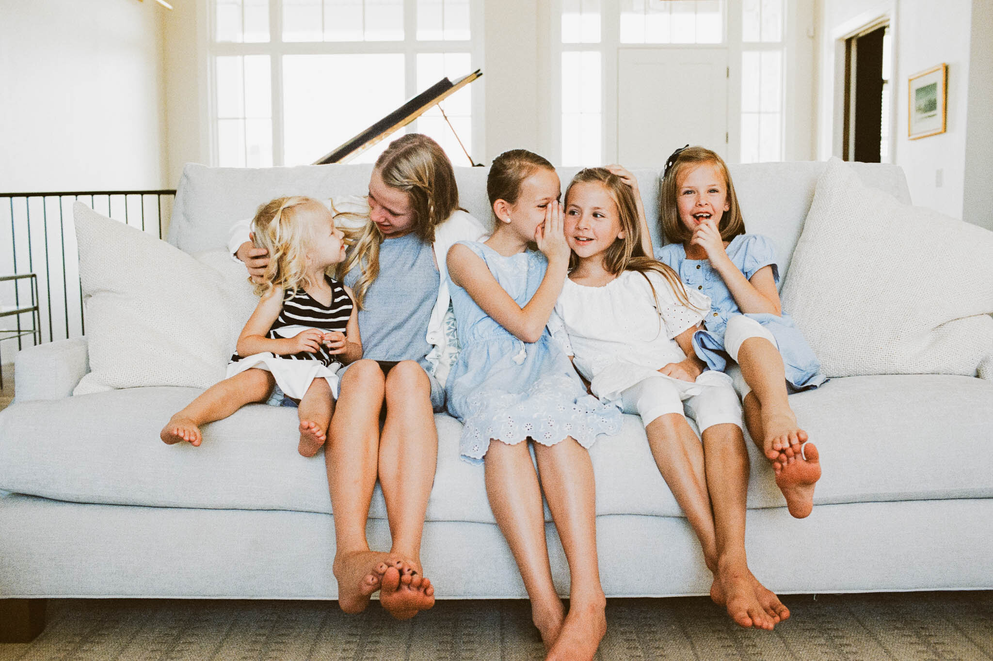 Extended Family In-home Session {Midway Blended Family} | Utah Lifestyle Photographer 