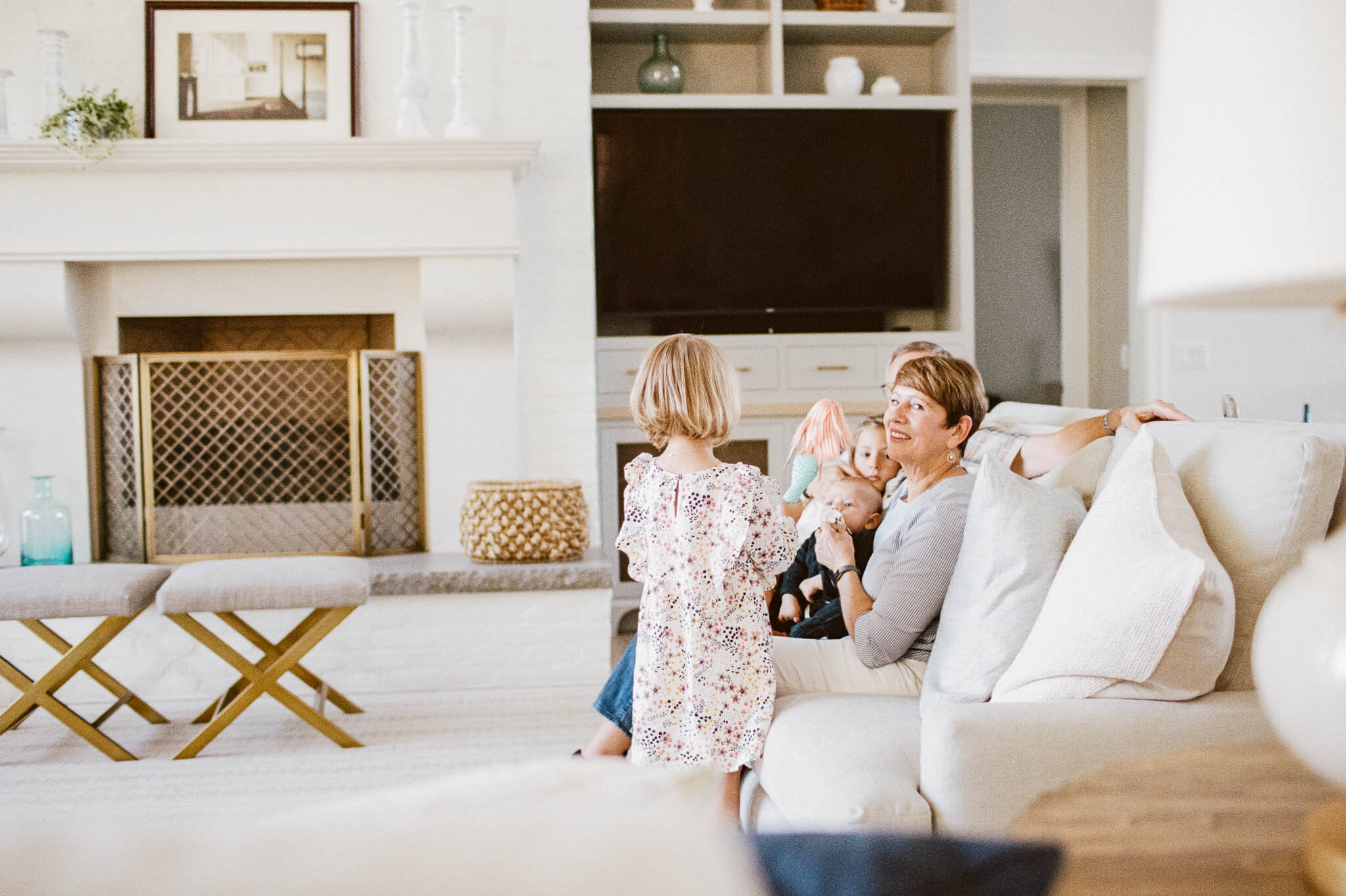 Extended Family In-home Session {Midway Blended Family} | Utah Lifestyle Photographer 