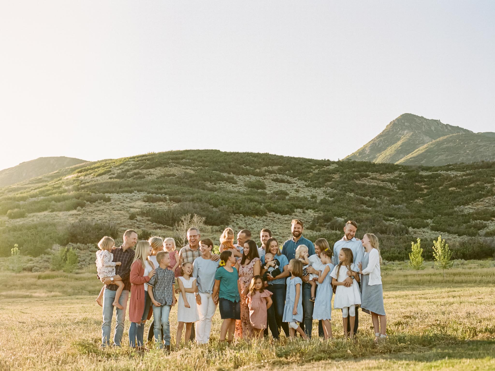 Extended Family In-home Session {Midway Blended Family} | Utah Lifestyle Photographer 
