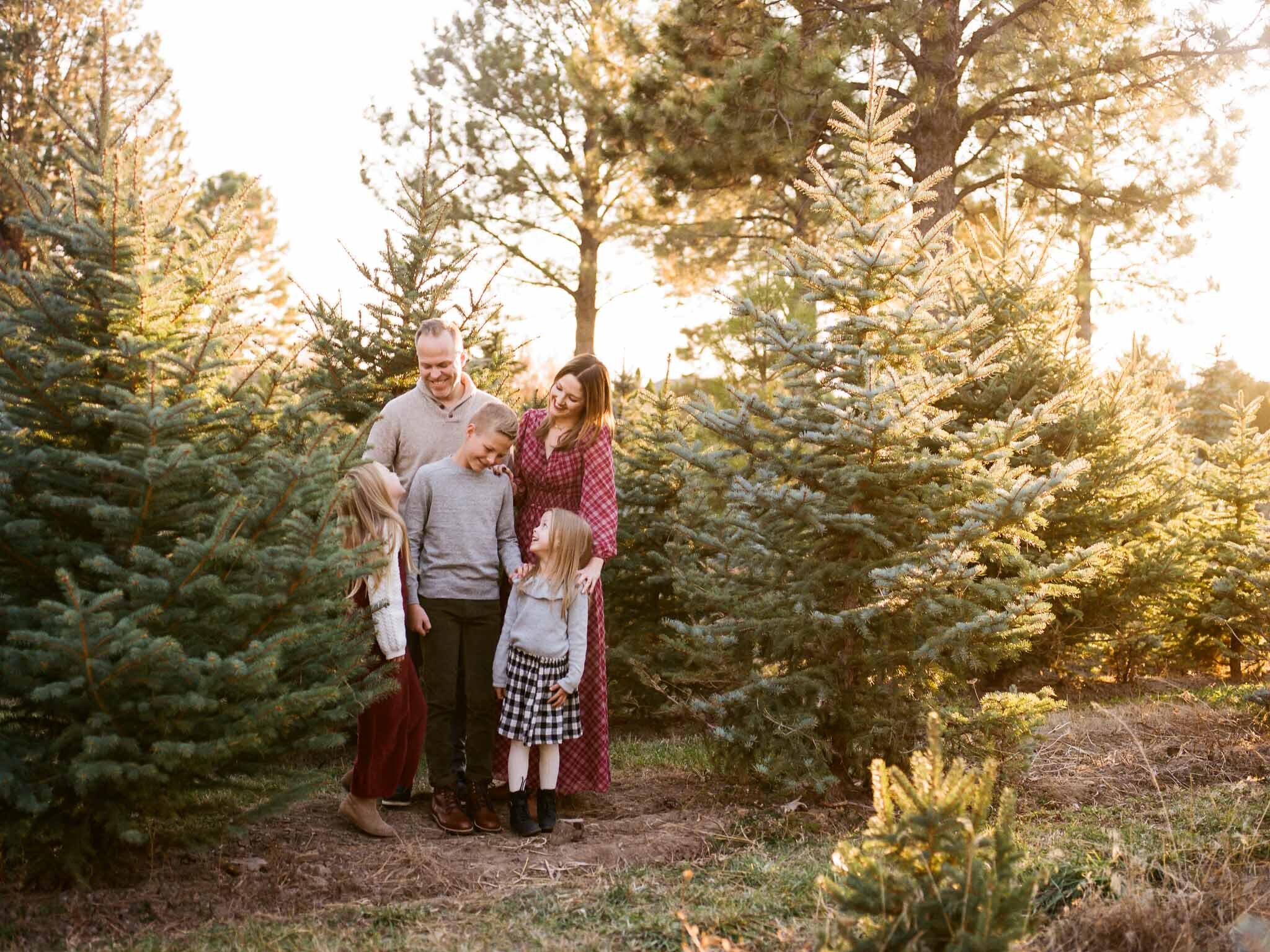 Farmington Family Christmas Mini Session {Alpine Tree Farm} | Utah Lifestyle Photographer