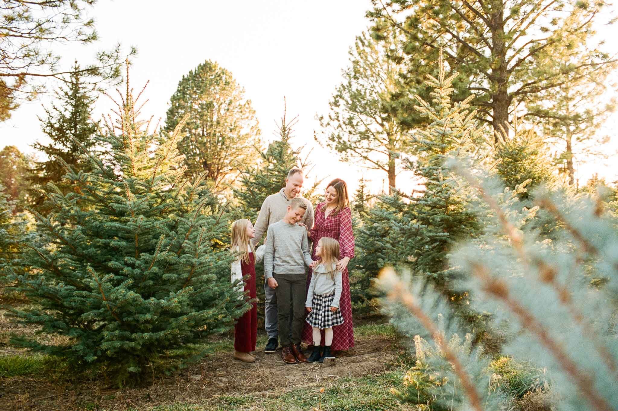 Farmington Family Christmas Mini Session {Alpine Tree Farm} | Utah Lifestyle Photographer