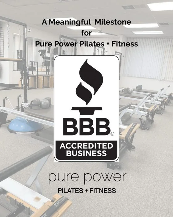 Pure Power Pilates + Fitness is a BBB Accredited Business