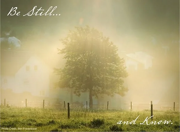 A Time for Stillness 