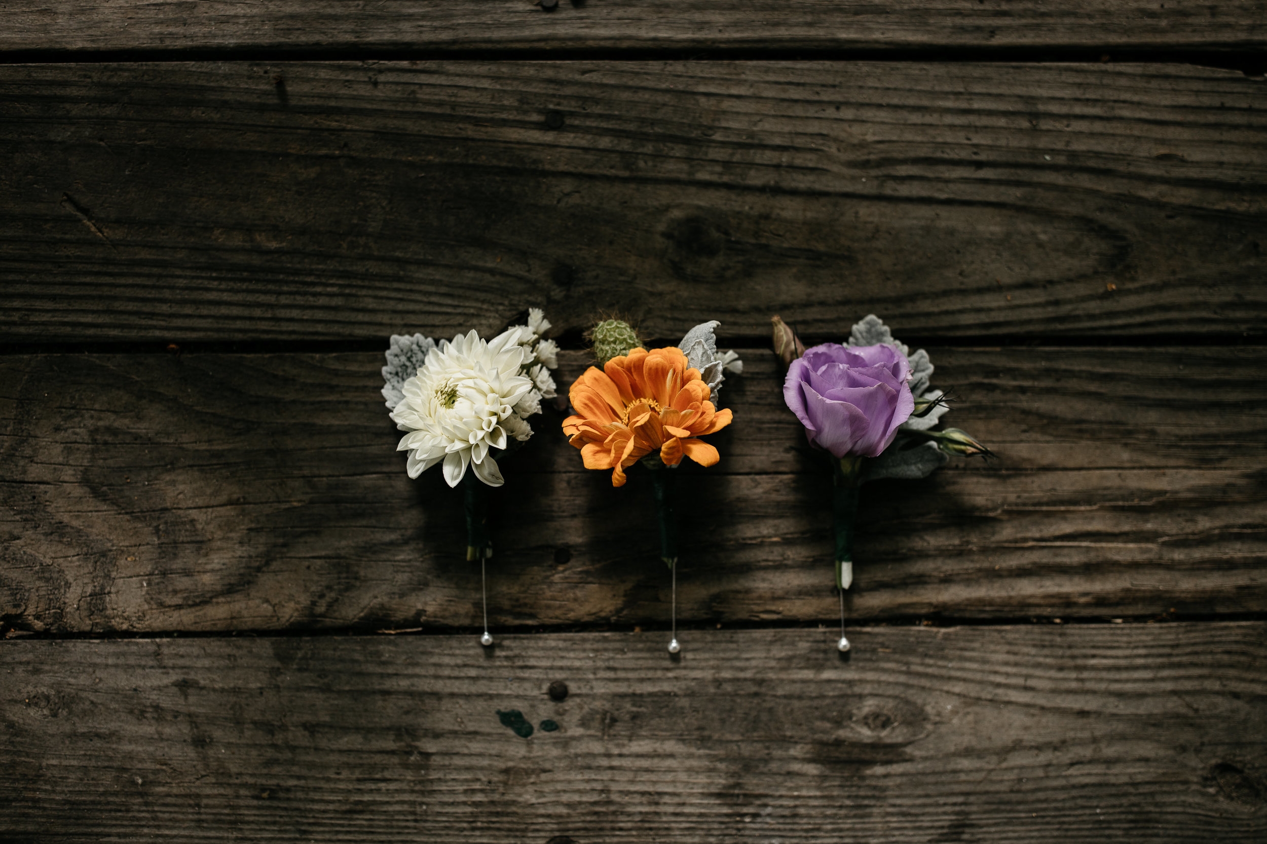 DIY boutonnieres