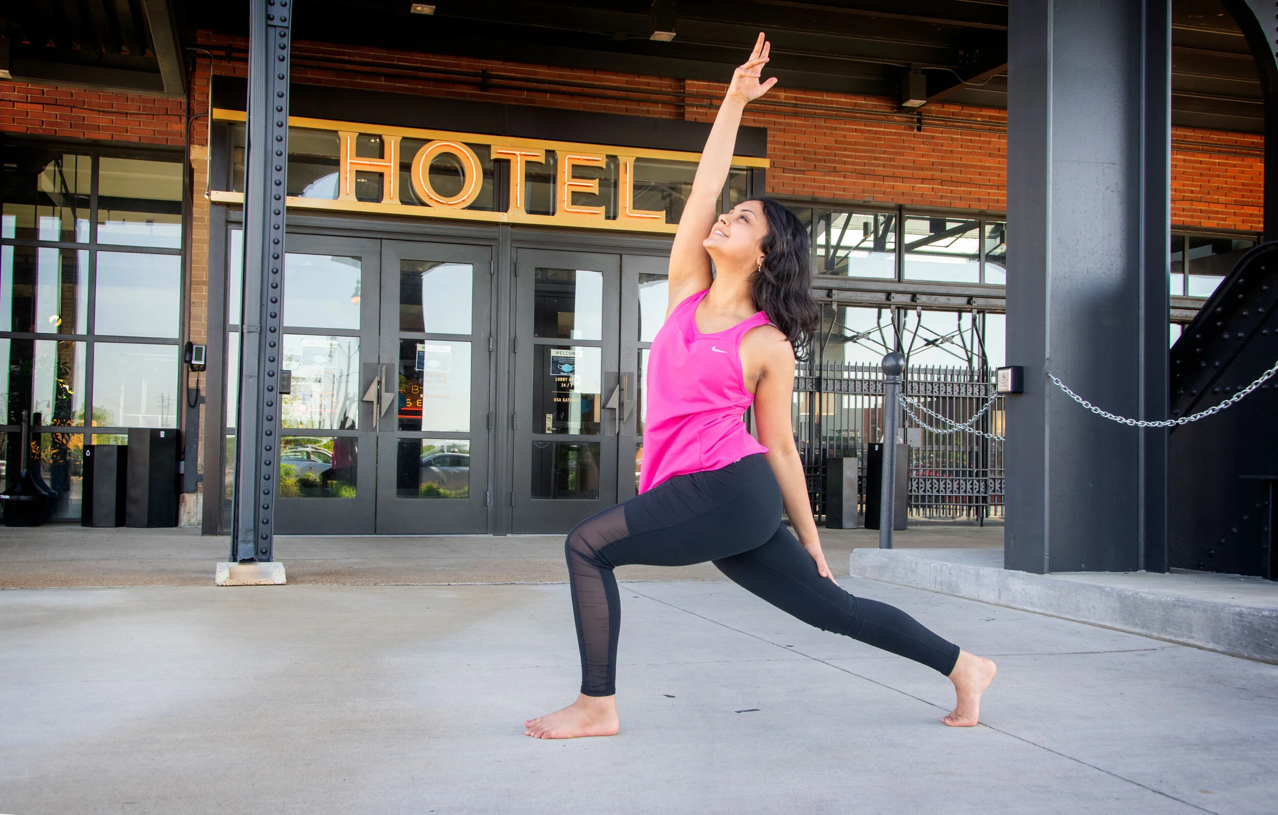 Vinyasa Yoga on the Patio