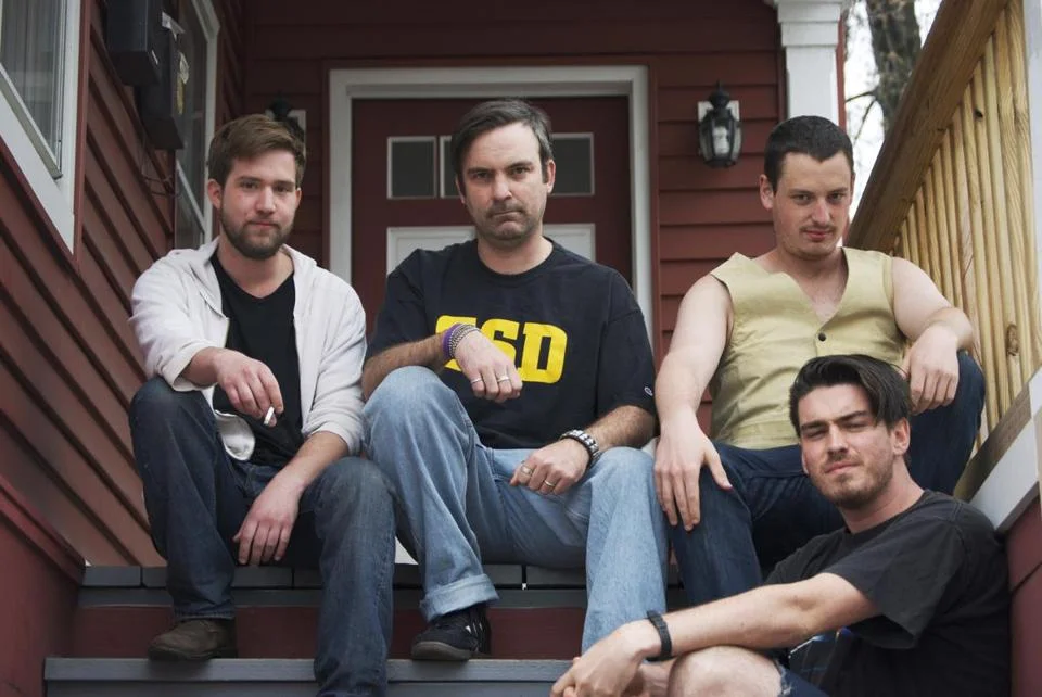 L-R: Jay, Mike, Powers, Tim. Photo at The Ox by Paige Clifton.