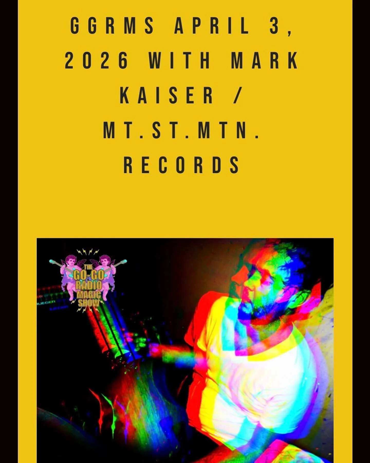 I did a thing. The Go Go Radio Magic Show (CJLO in Montreal) interviewed me about Mt.St.Mtn., the early days Omnibus Records, various music and art scenes, pre-teen/teenage influences, youth culture and underground art and more. A storied two hour tw