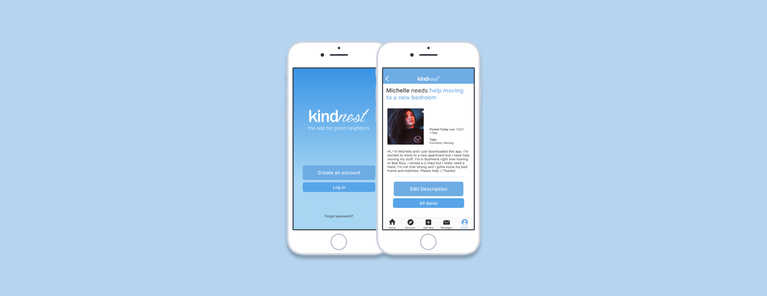 KindNest UXUI Concept (2018)