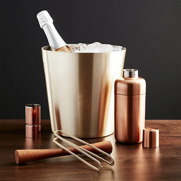 Champagne Bucket. Keep it chilly my friends. A classic way to keep the bubbly flowing, well past midnight!