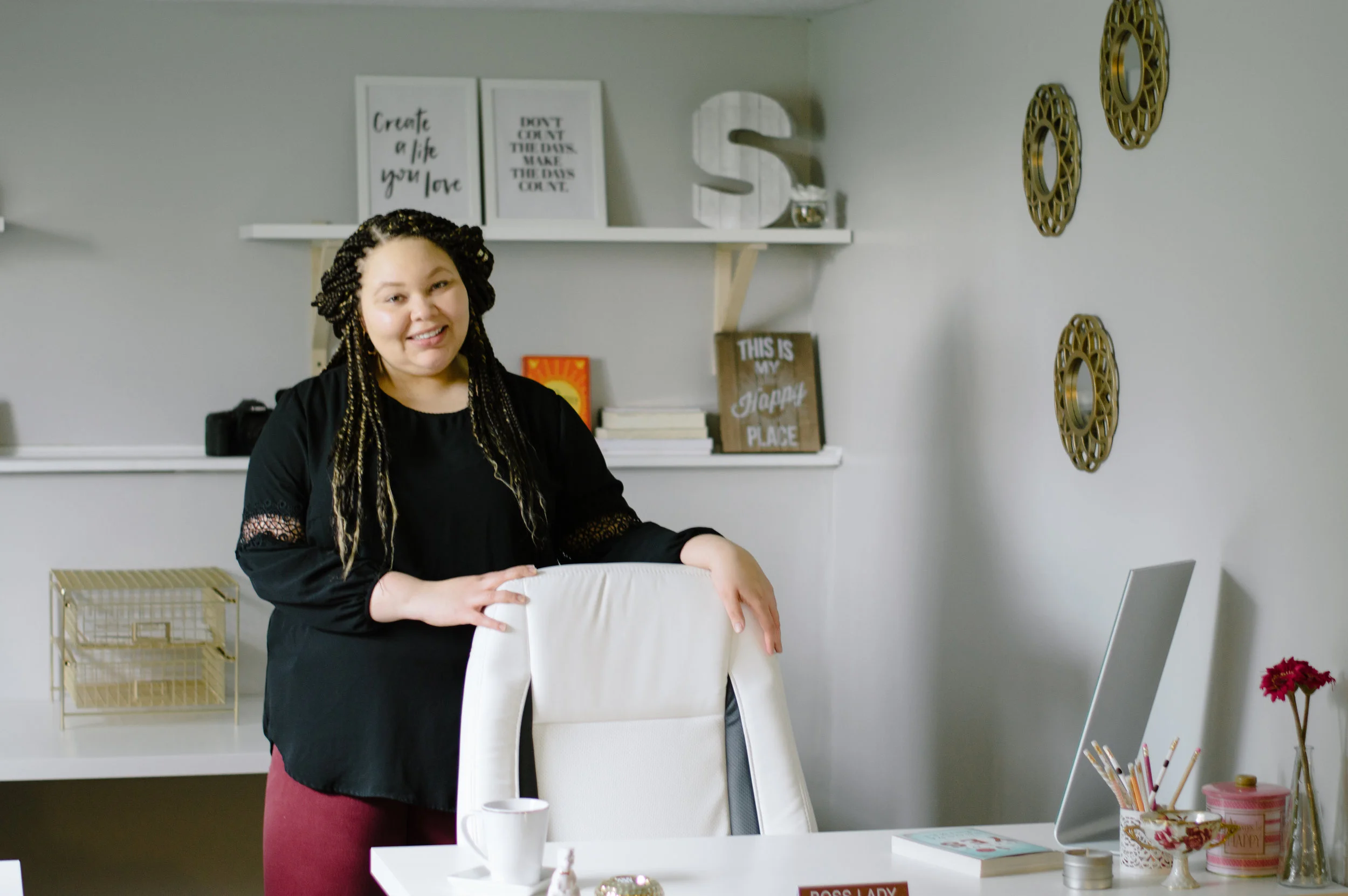 Home Office Makeover with Blogger: Starla Kay Mathis