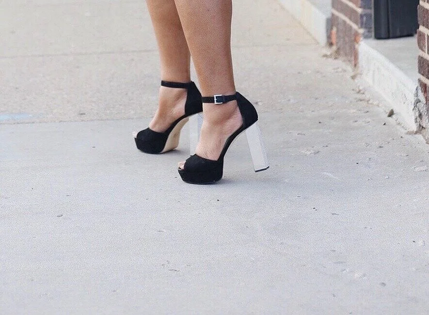 The comfiest heels I own at the moment. The Petra Platform Heel, also available in gold. Click Here.