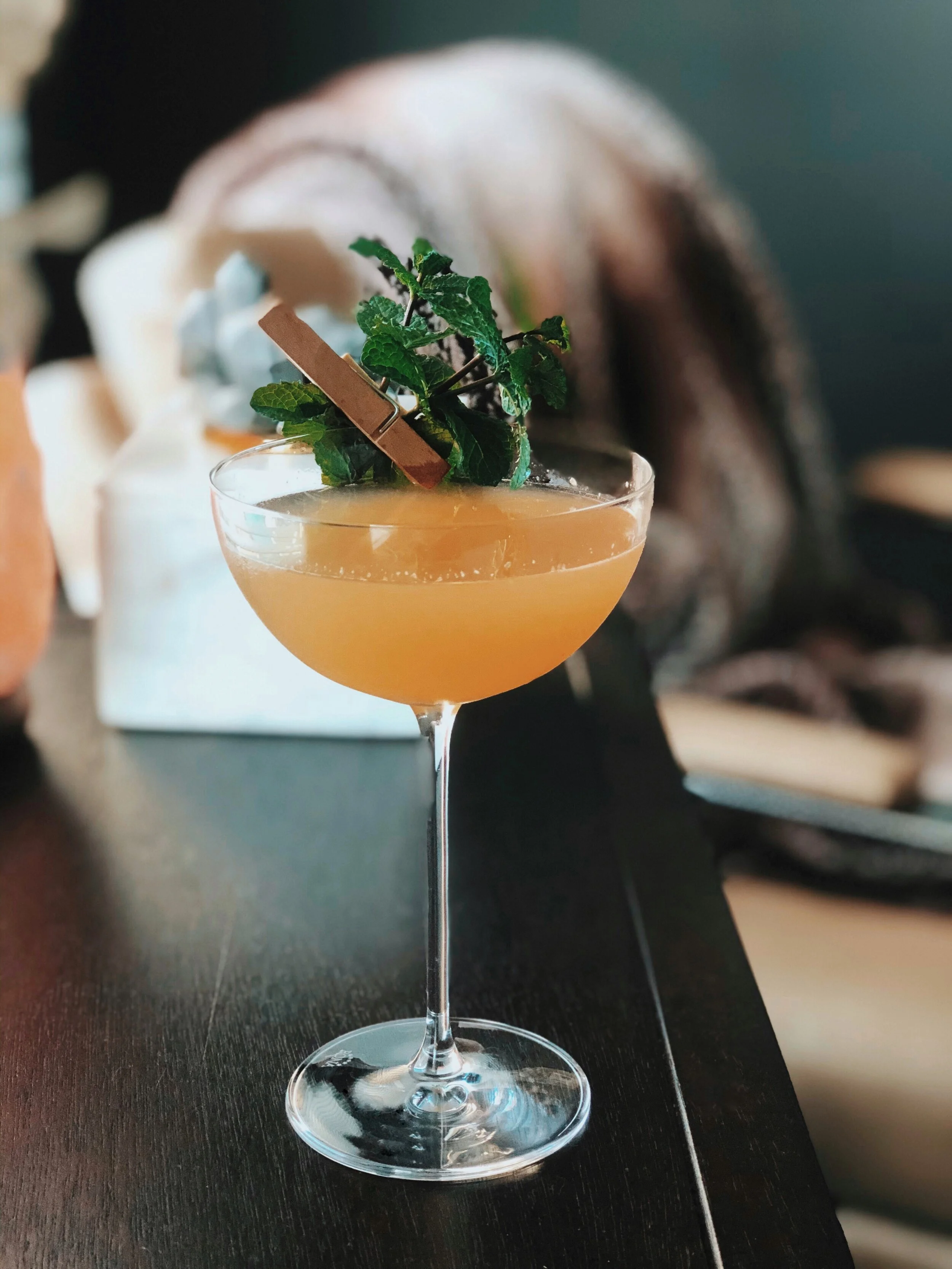 citrus mint cocktail