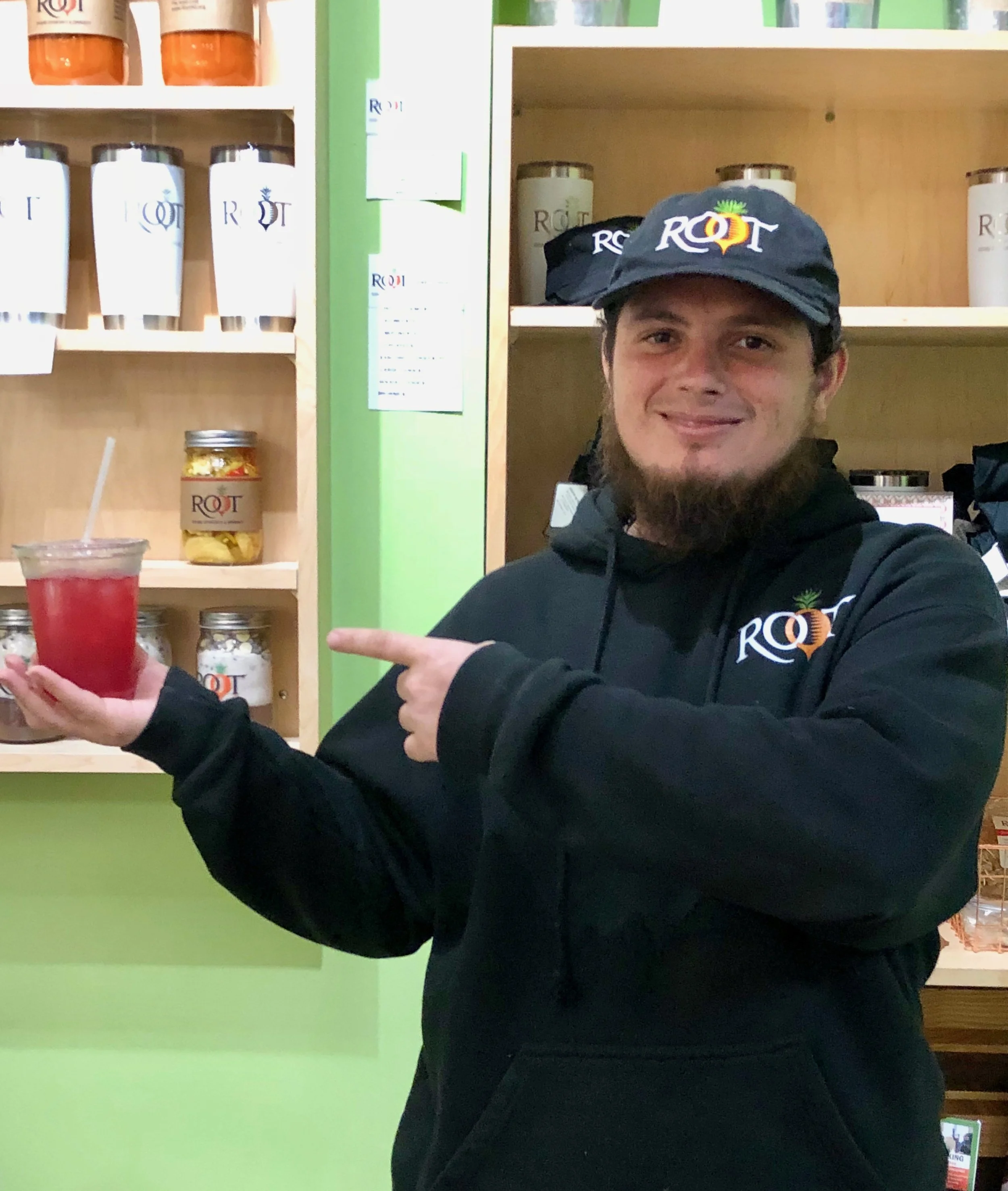 Harbor Sunrise, a summer speciality drink