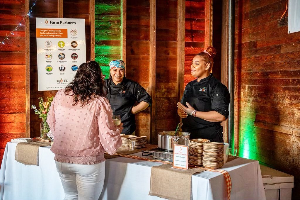 Mushroom Farro Risotto was on the menu last week at our &ldquo;Rooted in Community&rdquo; Annual Celebration! Chef Keith and the Root Alumni Kitchen Team created this savory dish using a variety of beautiful, fresh mushrooms from our friends at Fat M