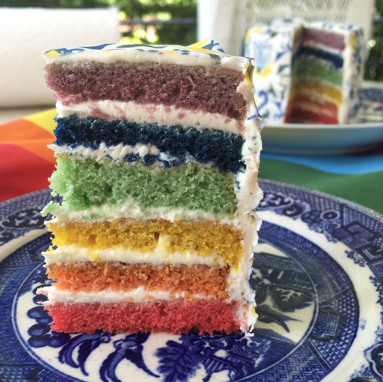 Rainbow Pride Cake with  Amsterdam  Chefanie Sheet&nbsp;