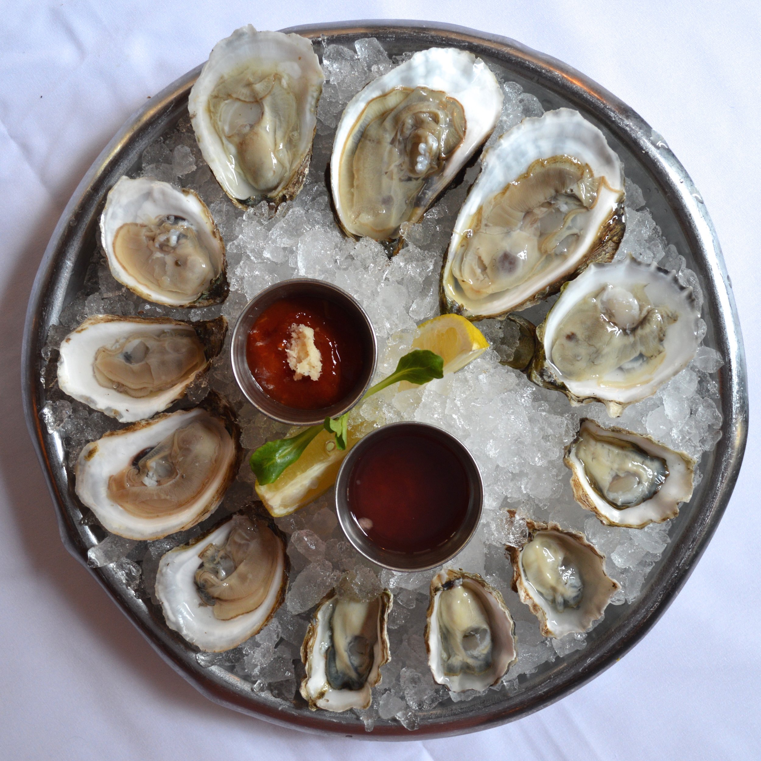 Oysters with Mignonette Sauce